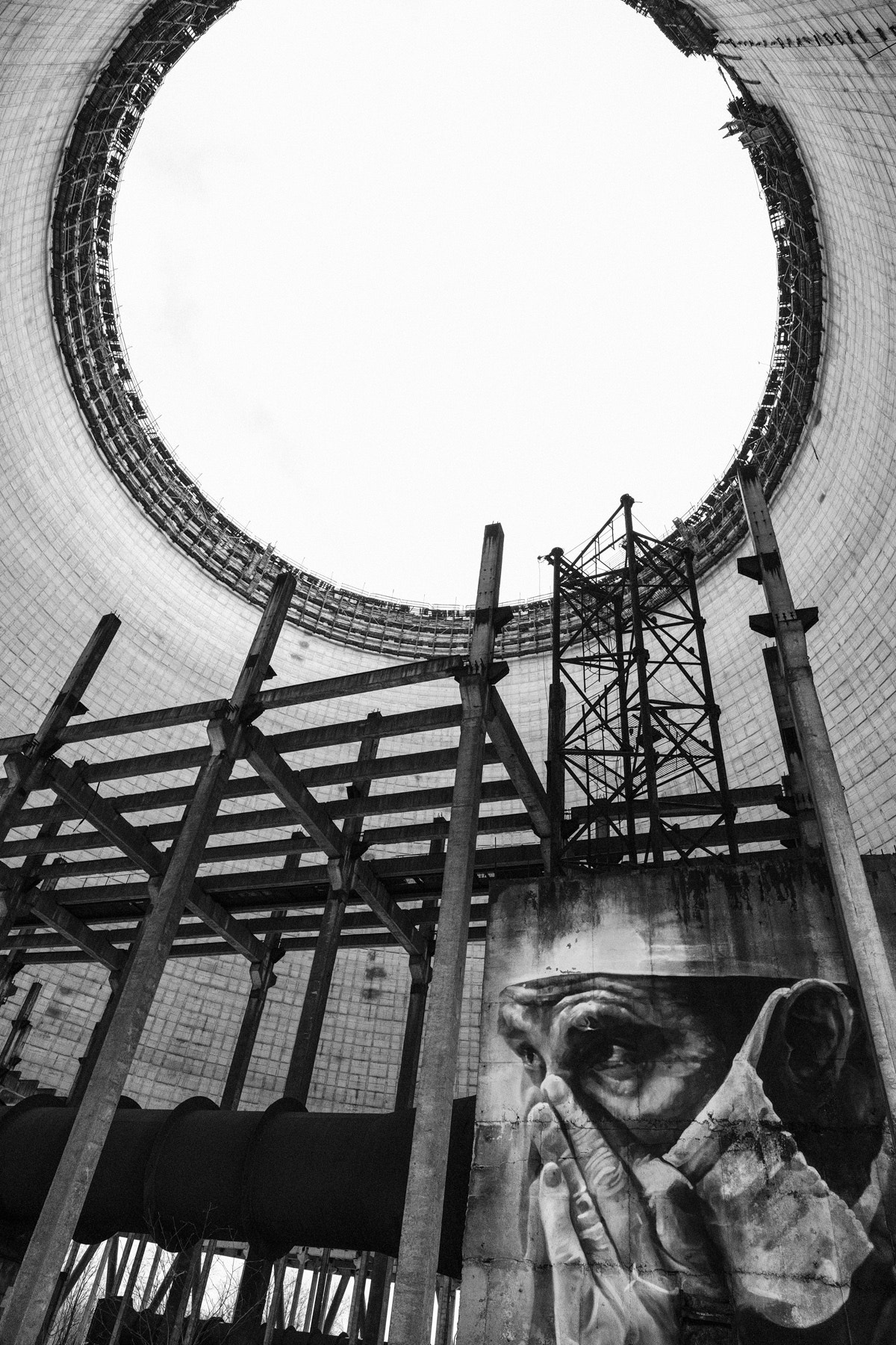 Fujifilm XF 14mm F2.8 R sample photo. Nuclear cooling tower photography
