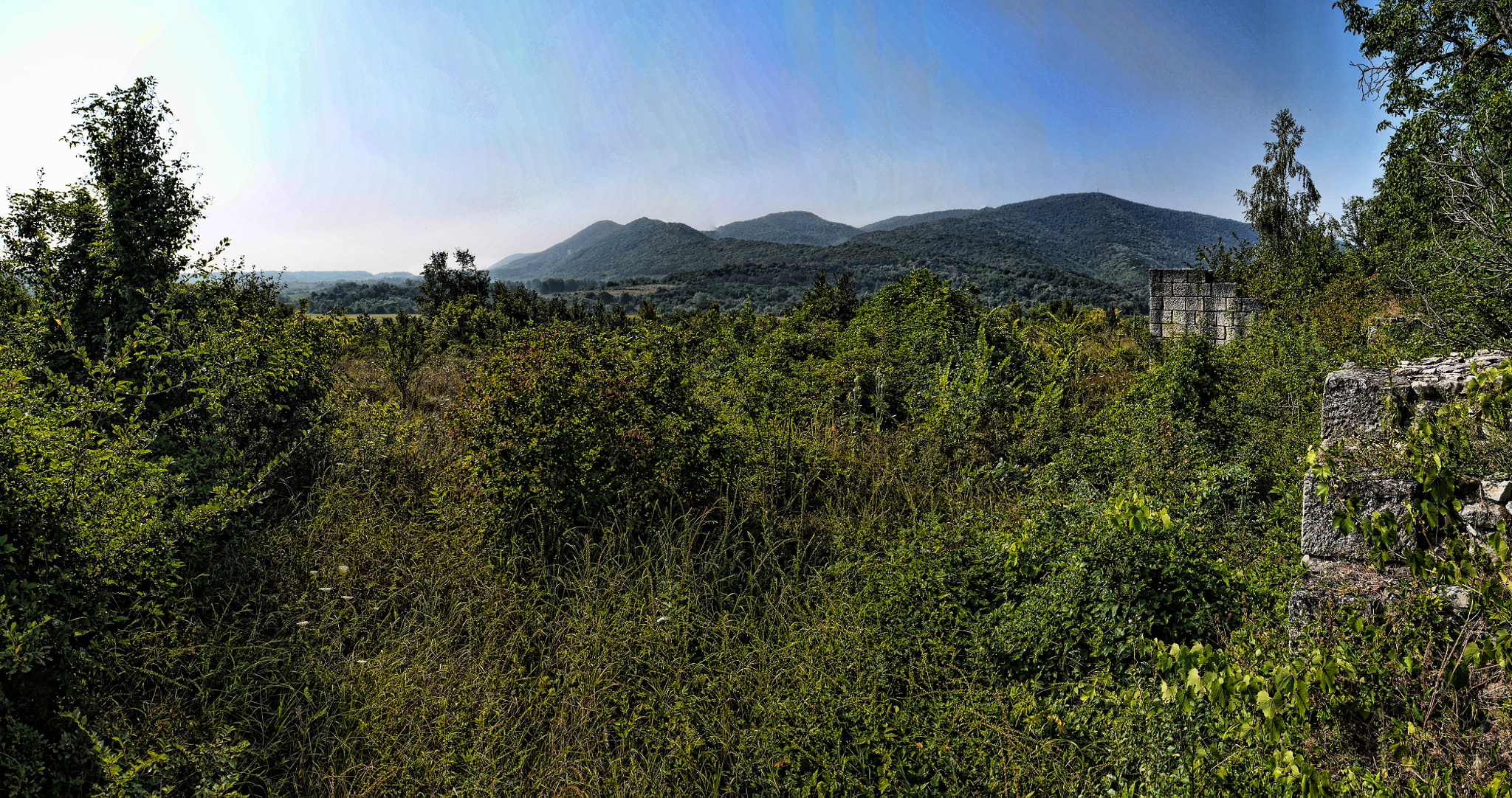 Panasonic Lumix DMC-GX7 sample photo. Veliki preslav town wall photography