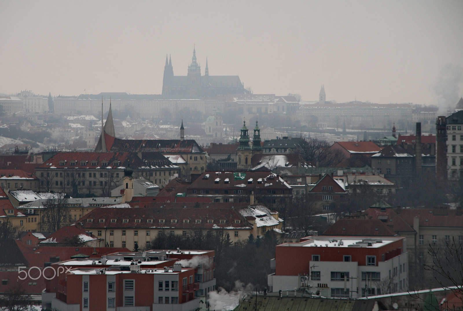 Sigma 18-125mm F3.8-5.6 DC OS HSM sample photo. Prague: top view - 2 photography