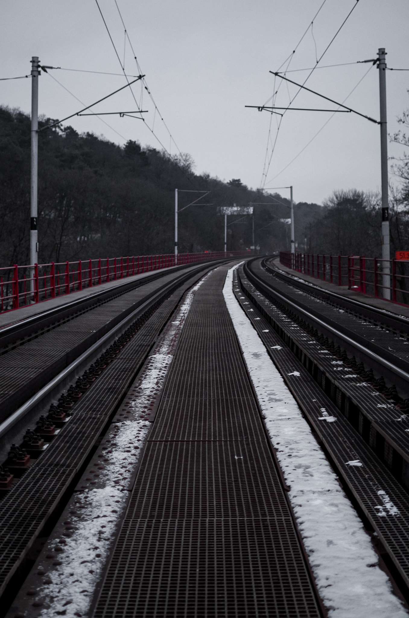 Pentax K-50 sample photo. The red bridge photography