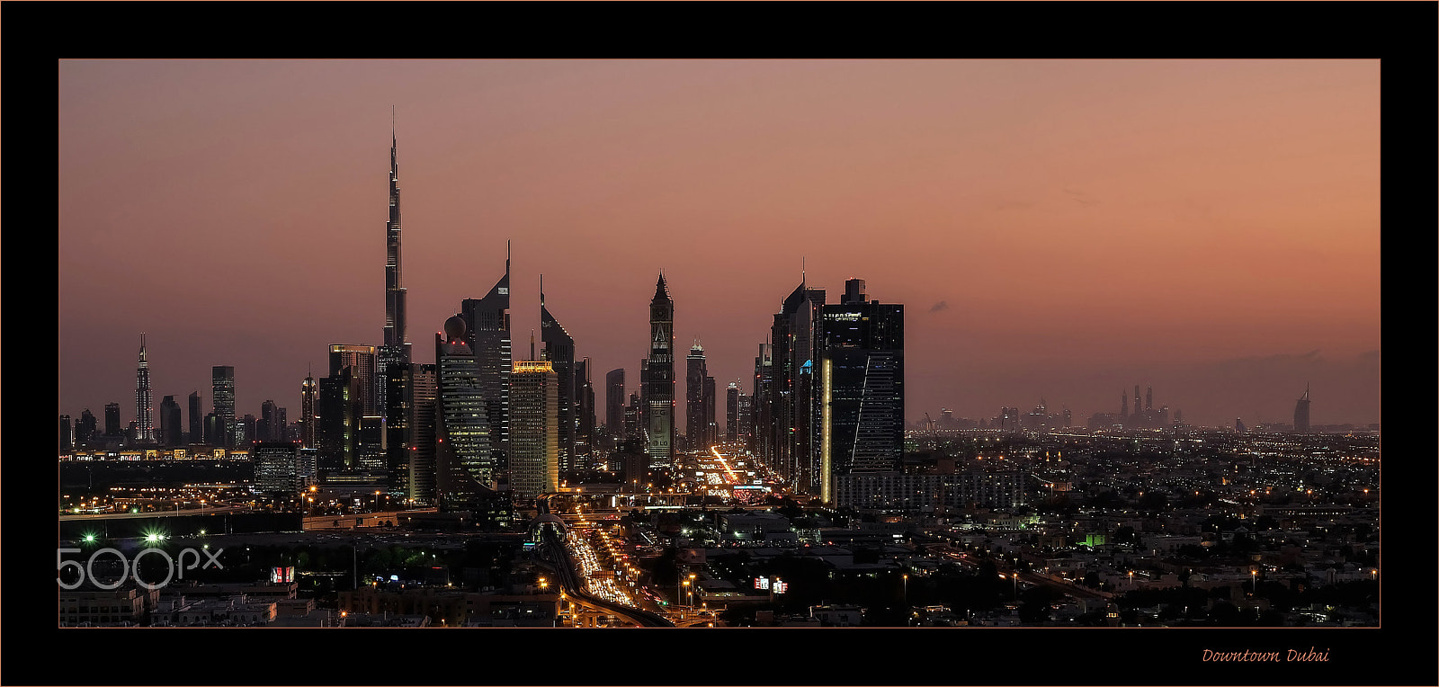 Fujifilm X-A1 + Fujifilm XC 50-230mm F4.5-6.7 OIS sample photo. Downtown dubai sunset photography