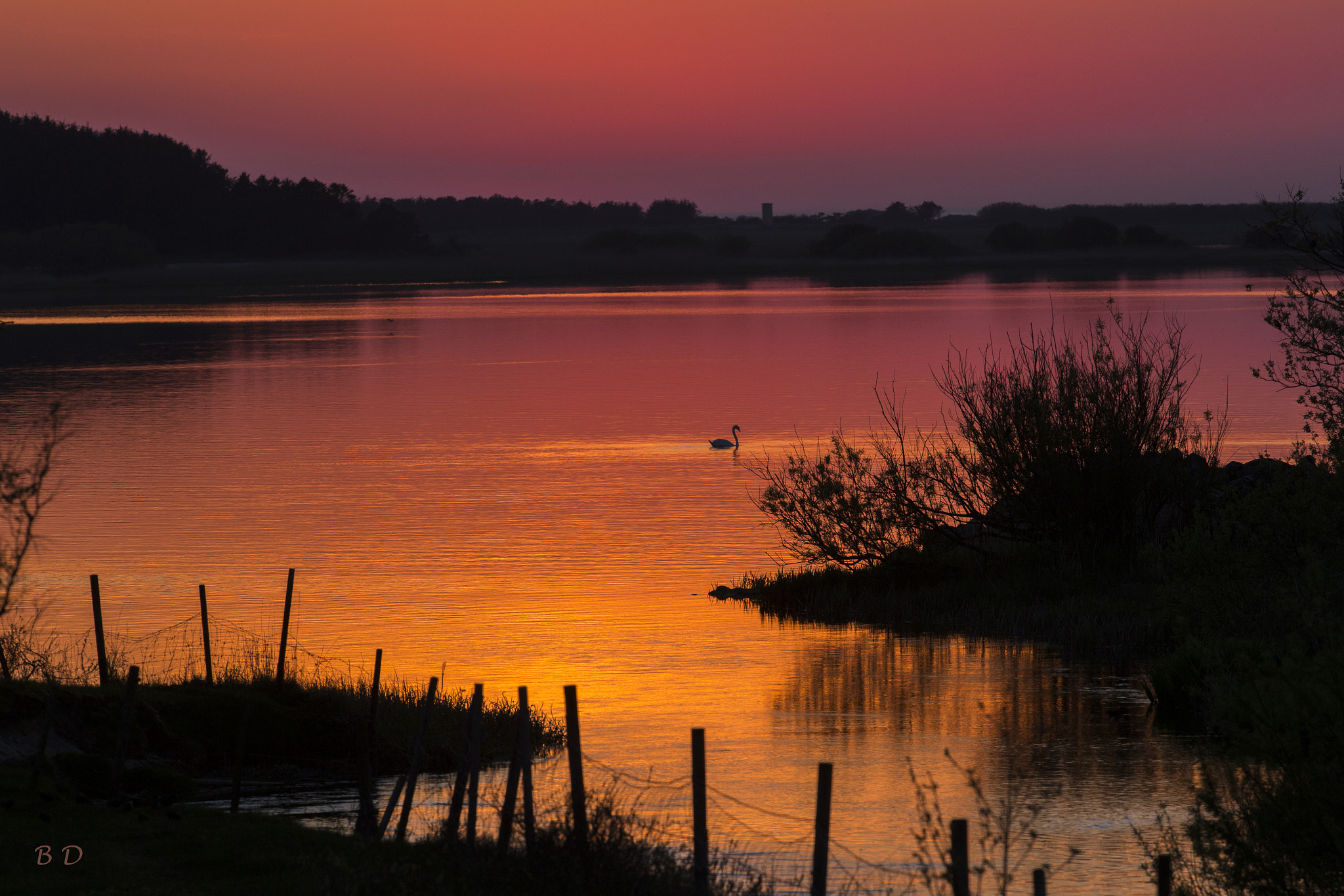 Canon EF 300mm F2.8L IS USM sample photo. Sunset photography