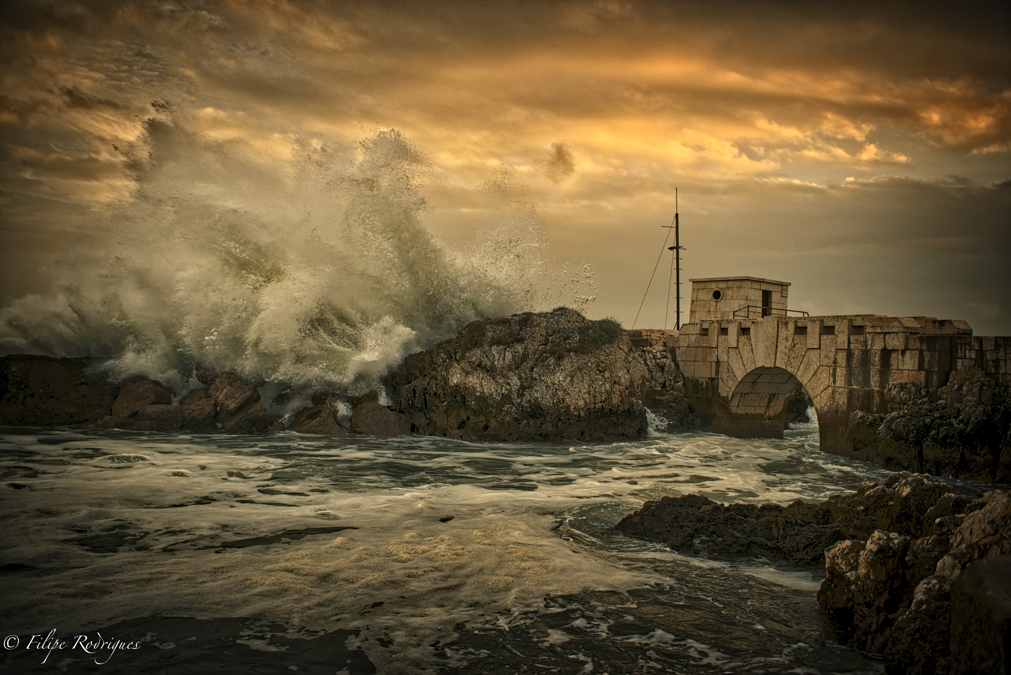 Nikon AF-S Nikkor 28-70mm F2.8 ED-IF sample photo. Oeiras coast photography