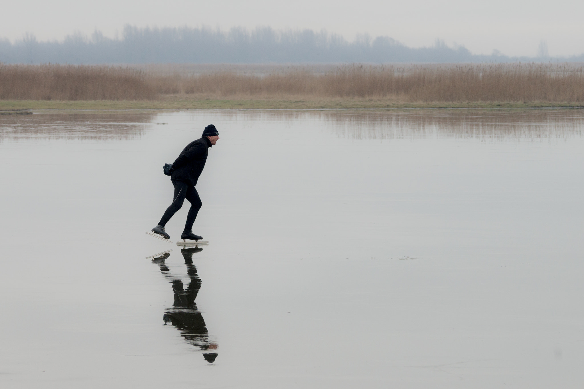 Sony a99 II sample photo. Winter in holland photography