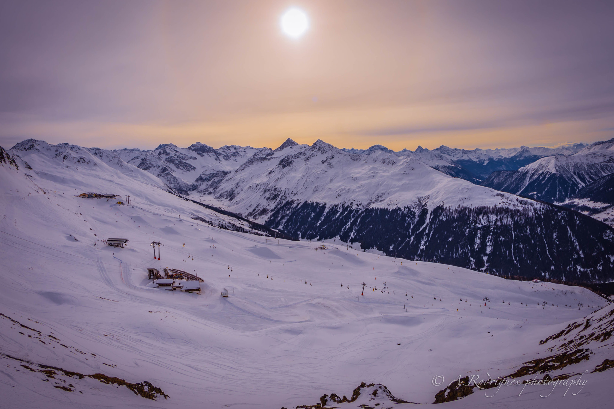 Nikon D7200 + Samyang 8mm F3.5 Aspherical IF MC Fisheye sample photo. Davos platz photography