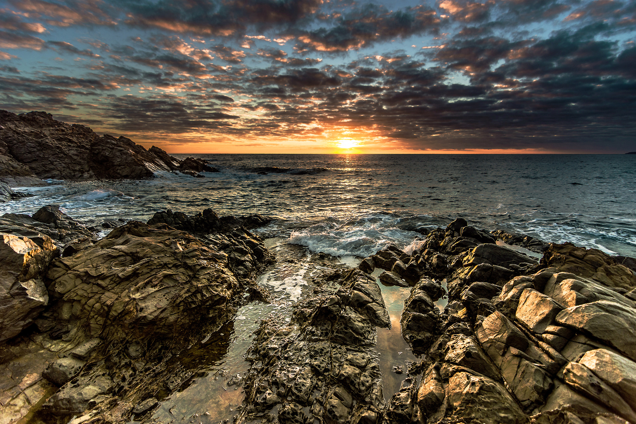 Tokina AT-X Pro 11-16mm F2.8 DX sample photo. Sunrise in favaritx menorca photography