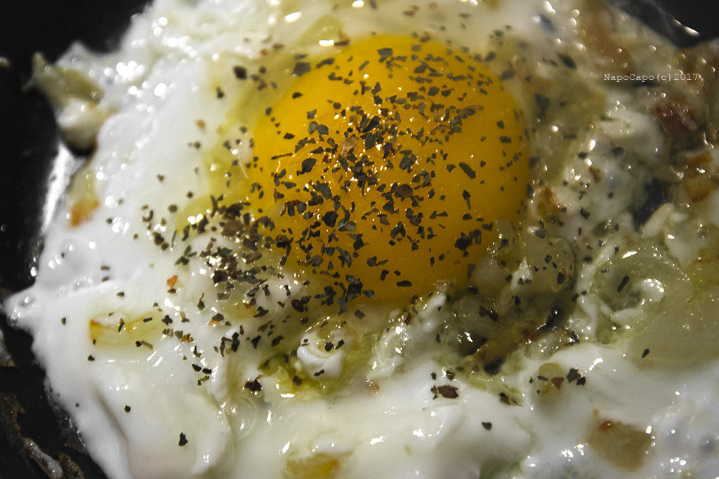 Canon EOS 60D sample photo. Egg w dinner photography
