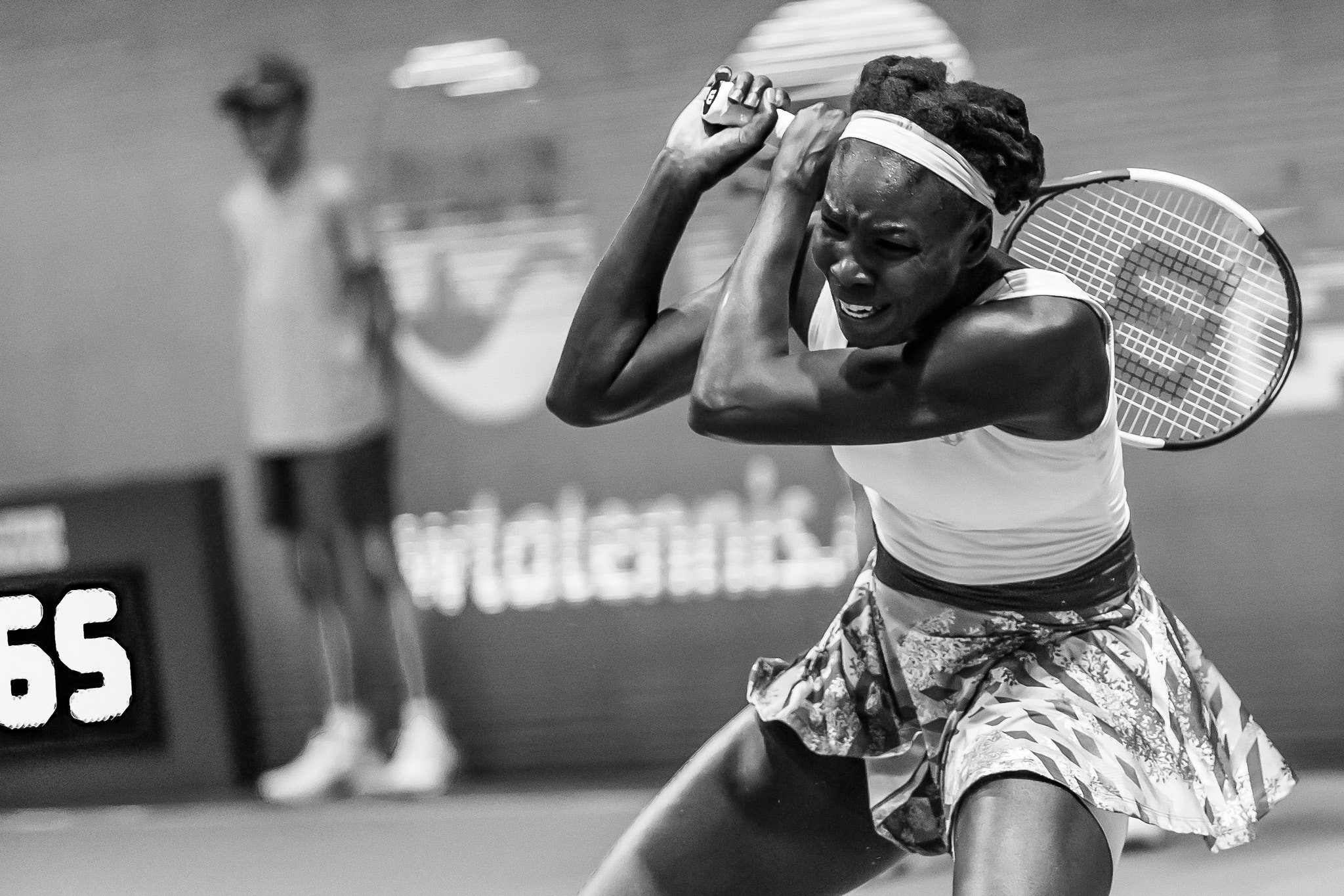 Canon EF 200-400mm F4L IS USM Extender 1.4x sample photo. Venus williams. before loose. photography