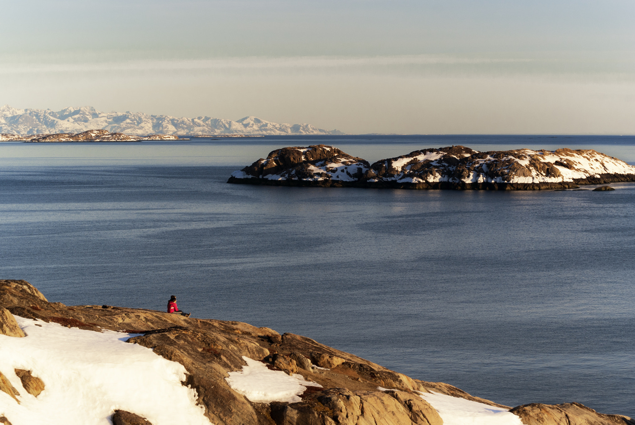 Sony DT 55-200mm F4-5.6 SAM sample photo. Skerries in the davis strait at sisimiut photography
