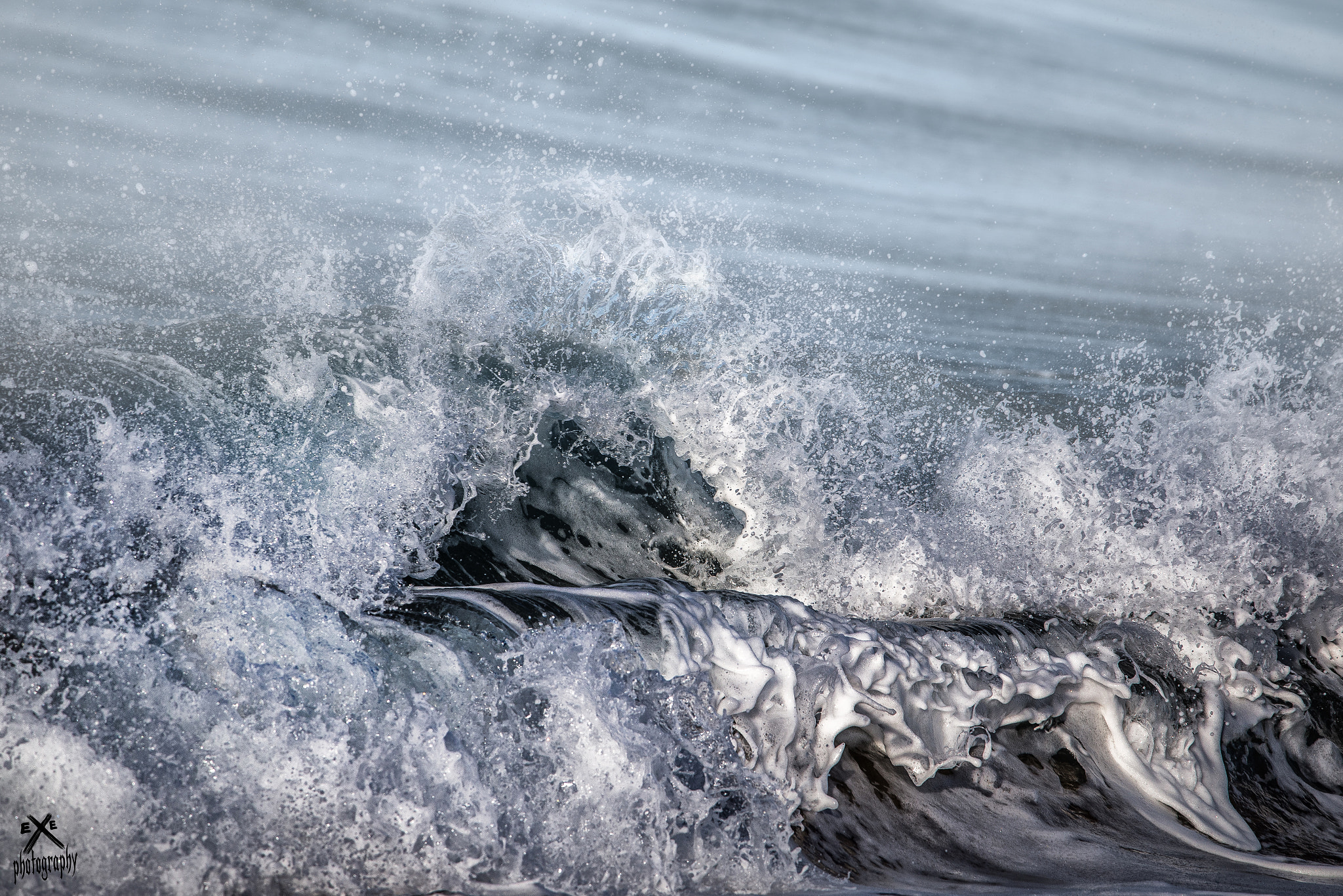 Nikon D610 + Sigma 150-600mm F5-6.3 DG OS HSM | C sample photo. Textures in the waves photography