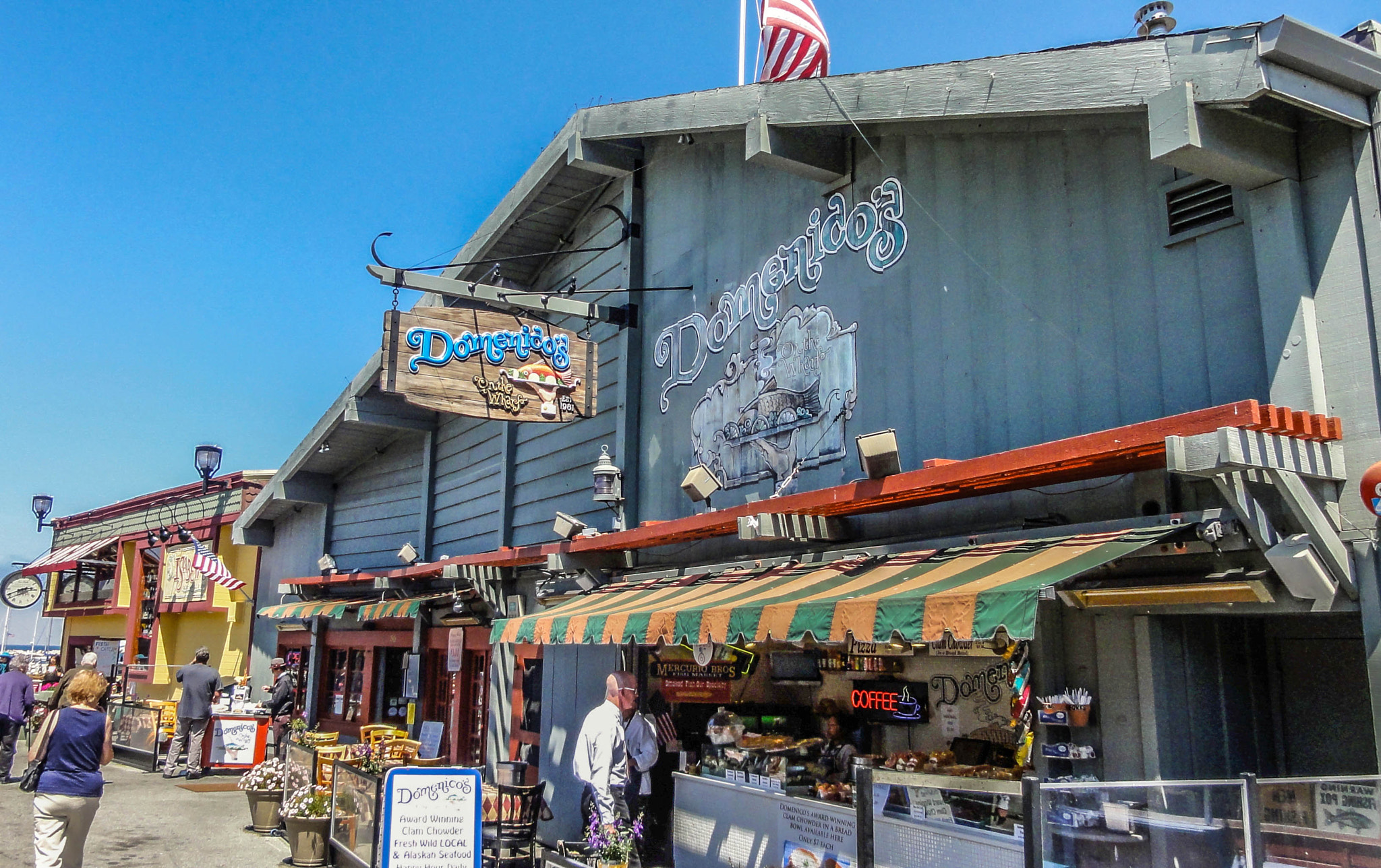 Sony DSC-HX5V sample photo. Monterey california / old fisherman's wharf photography