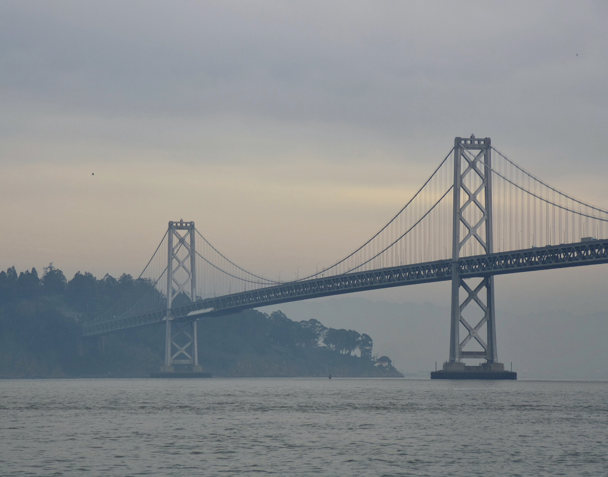Canon EOS 1000D (EOS Digital Rebel XS / EOS Kiss F) sample photo. Bay bridge in sfo photography