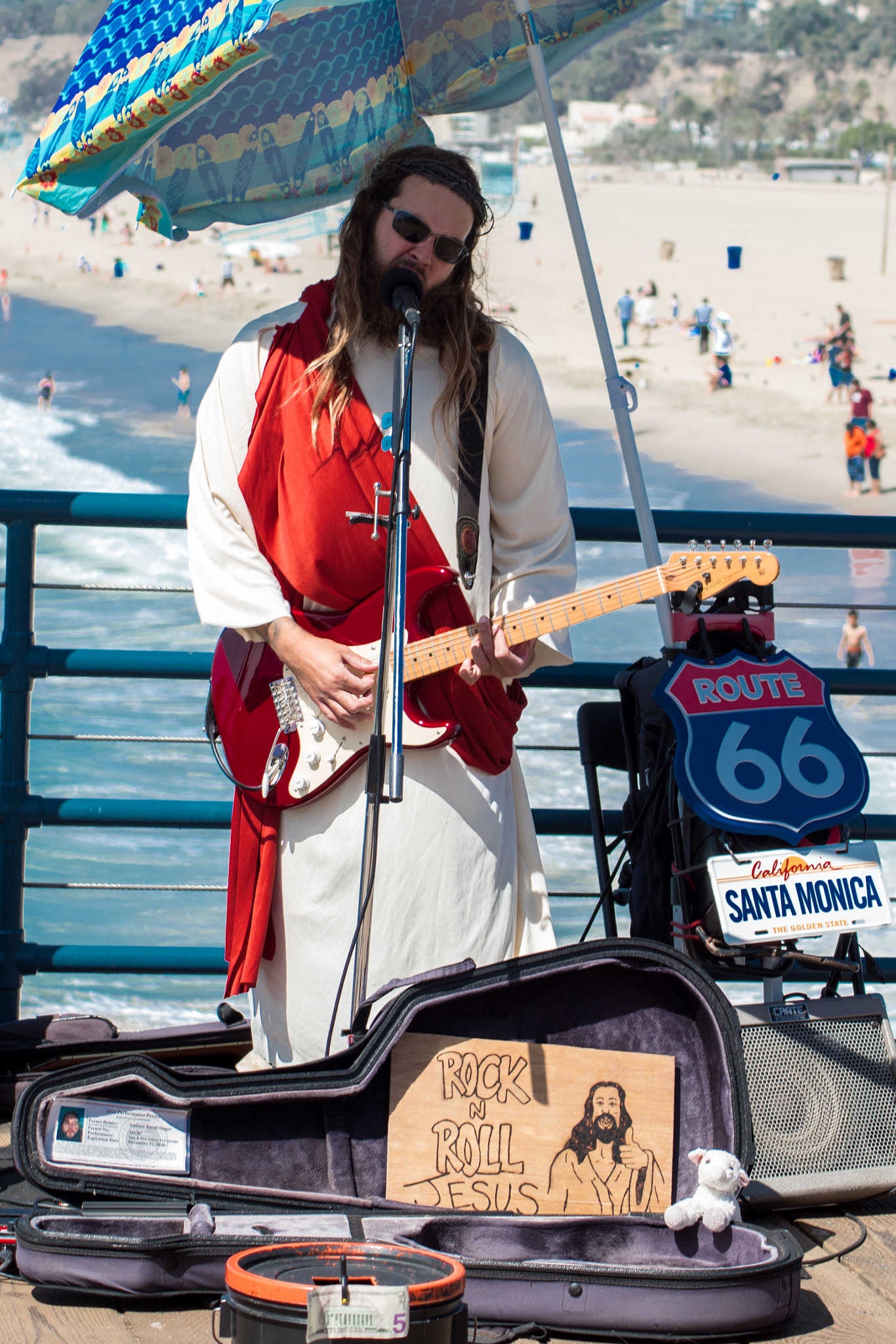 Nikon D5500 sample photo. Rock 'n' roll jesus photography