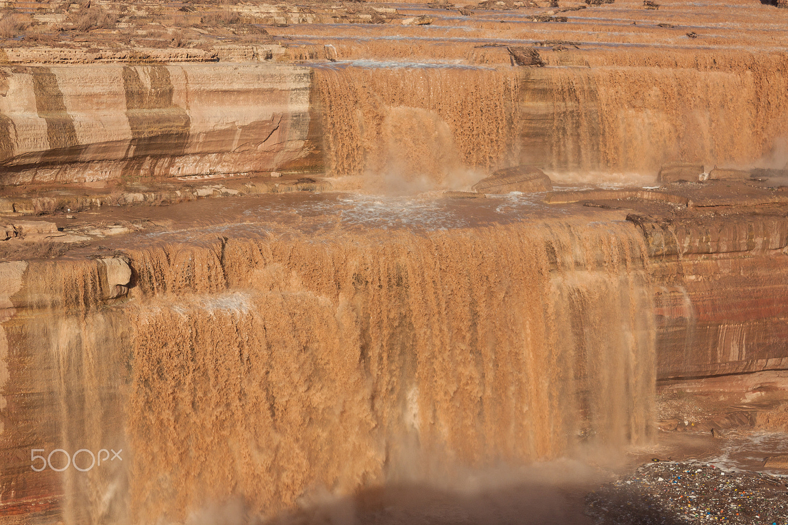 Canon EF-S 18-55mm F3.5-5.6 IS sample photo. Grand (chocolate) falls photography