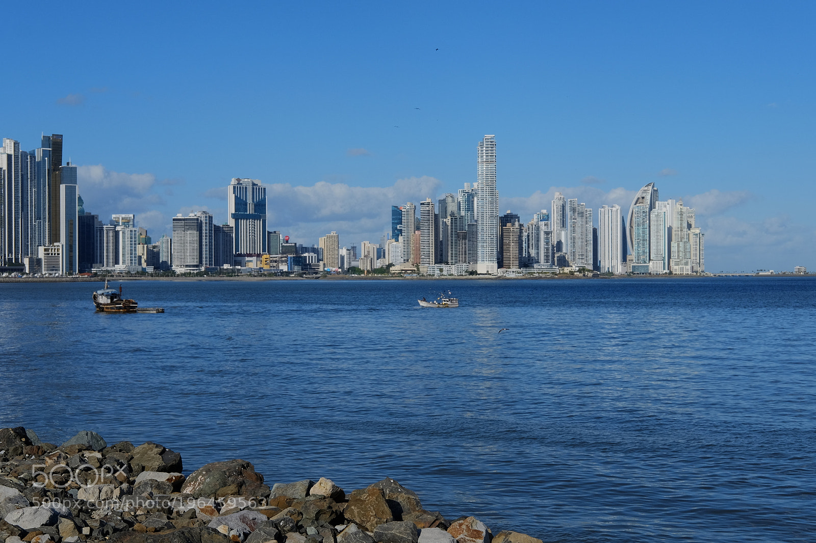 Fujifilm X-T1 sample photo. Panama city skyline photography