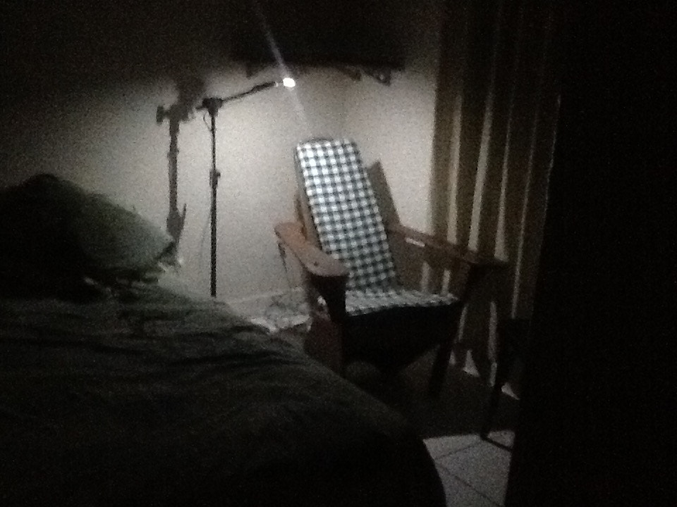 Apple iPad 2 sample photo. Retired garden chair photography