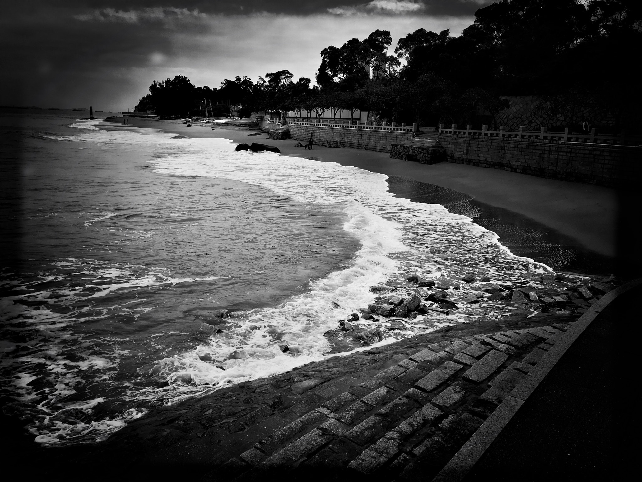 Hipstamatic 331 sample photo. 冬天的海边 photography