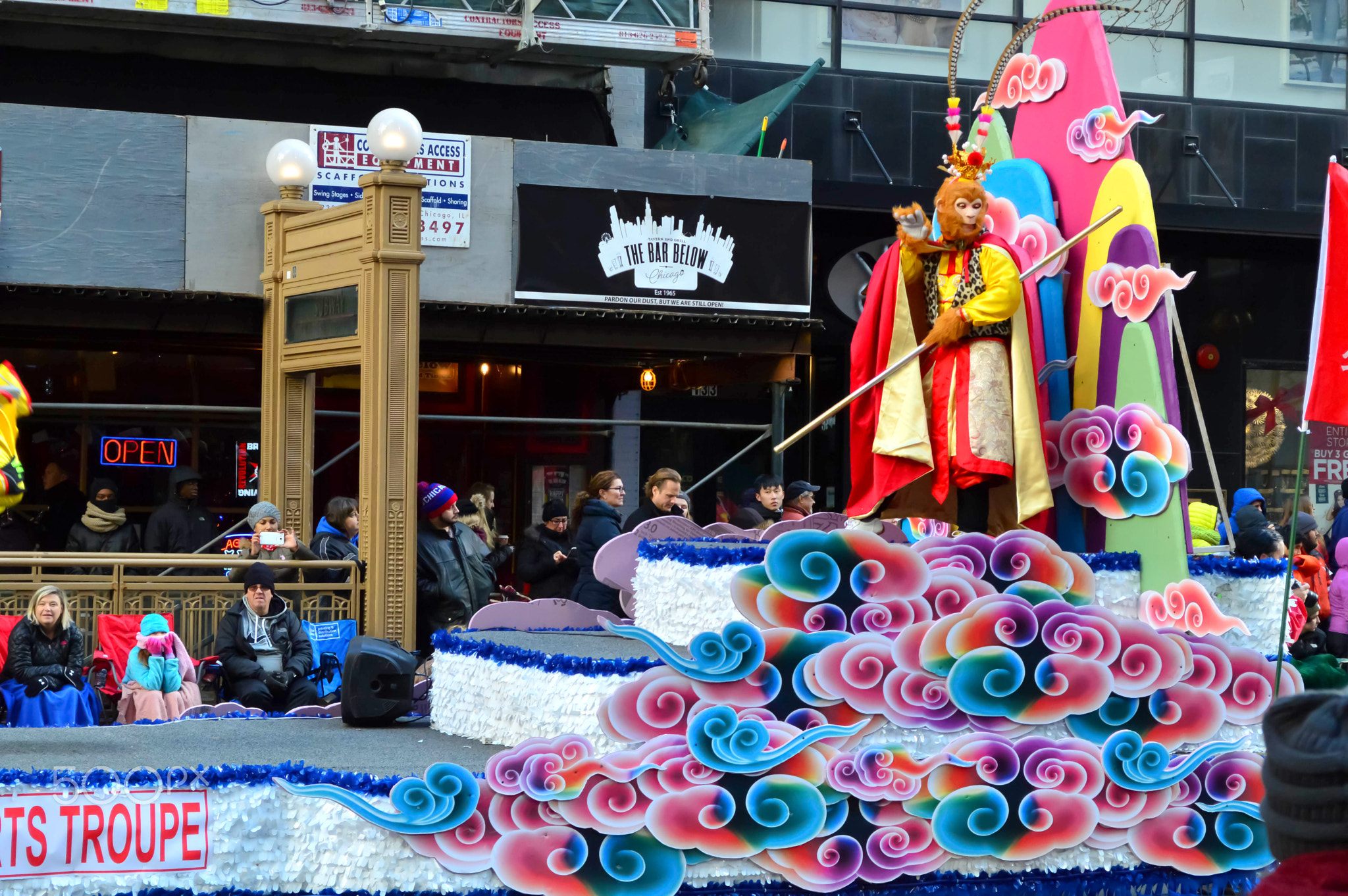 Chicago, Illinois - USA - November 24, 2016: Monkey King in McDo