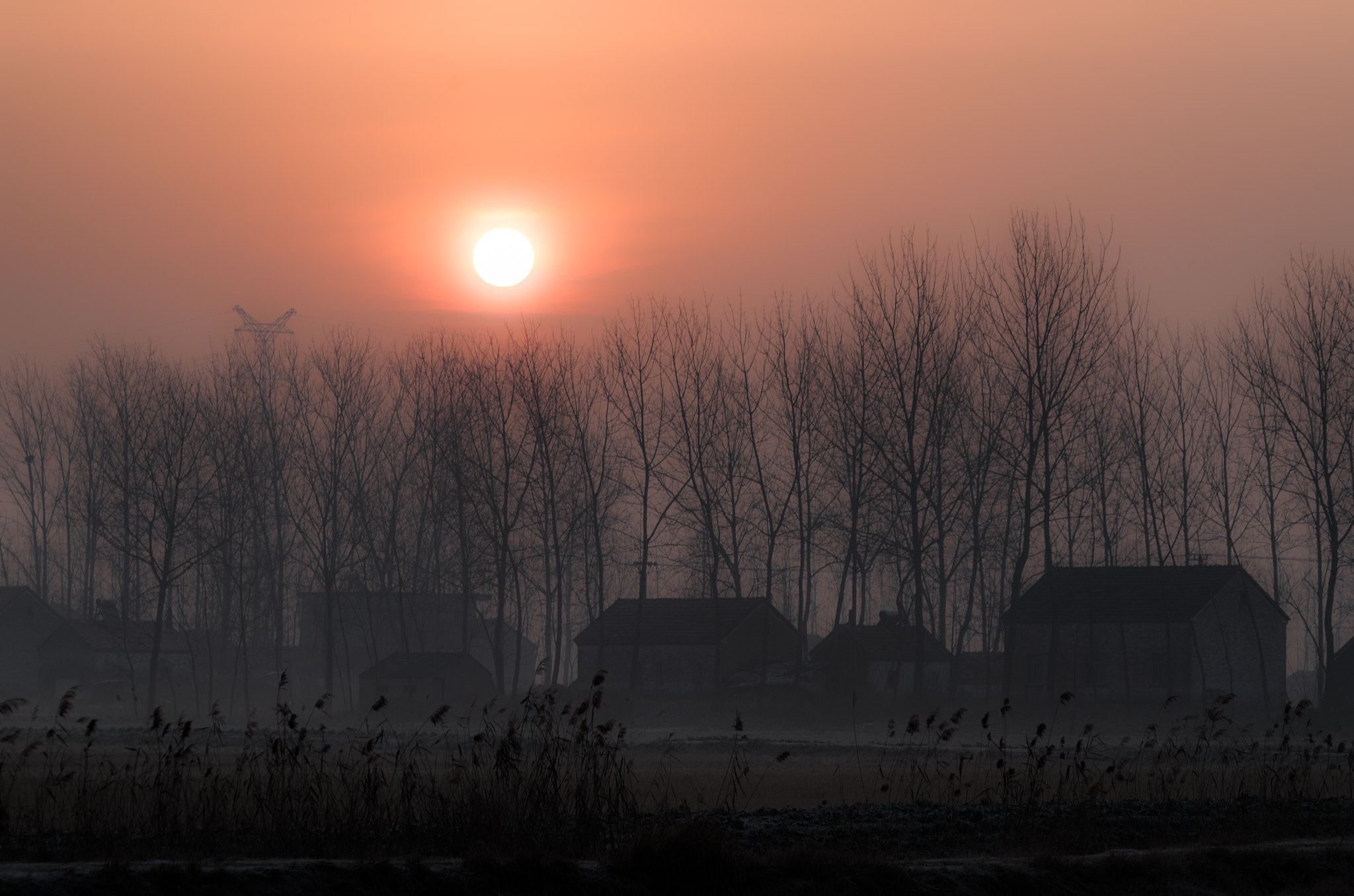 smc Pentax-DA L 50-200mm F4-5.6 ED WR sample photo. My village photography