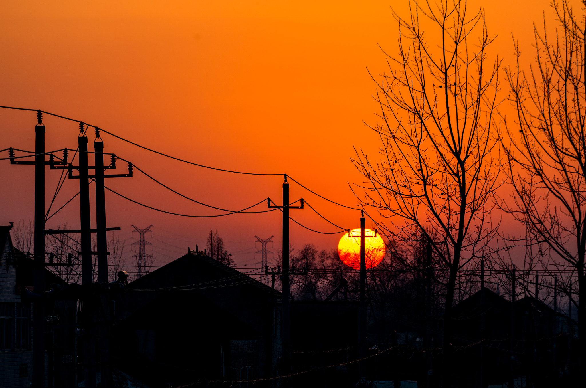 Pentax K-50 + smc Pentax-DA L 50-200mm F4-5.6 ED WR sample photo. My village photography