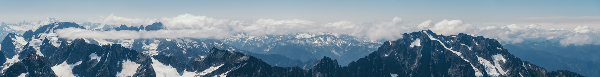 E 24-105mm F4 sample photo. Peaks of north cascades national park photography