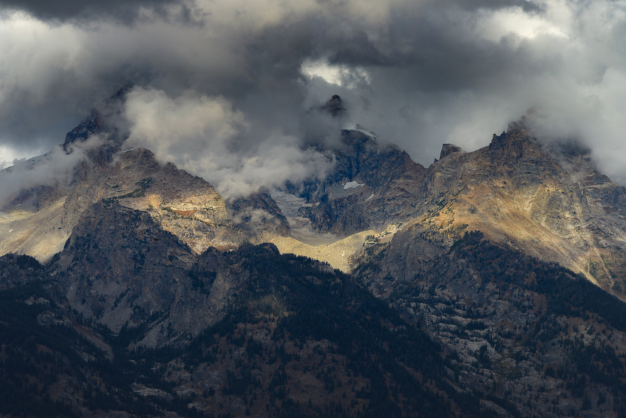 Nikon AF-S Nikkor 70-200mm F4G ED VR sample photo. Landscape of grand teton national park photography