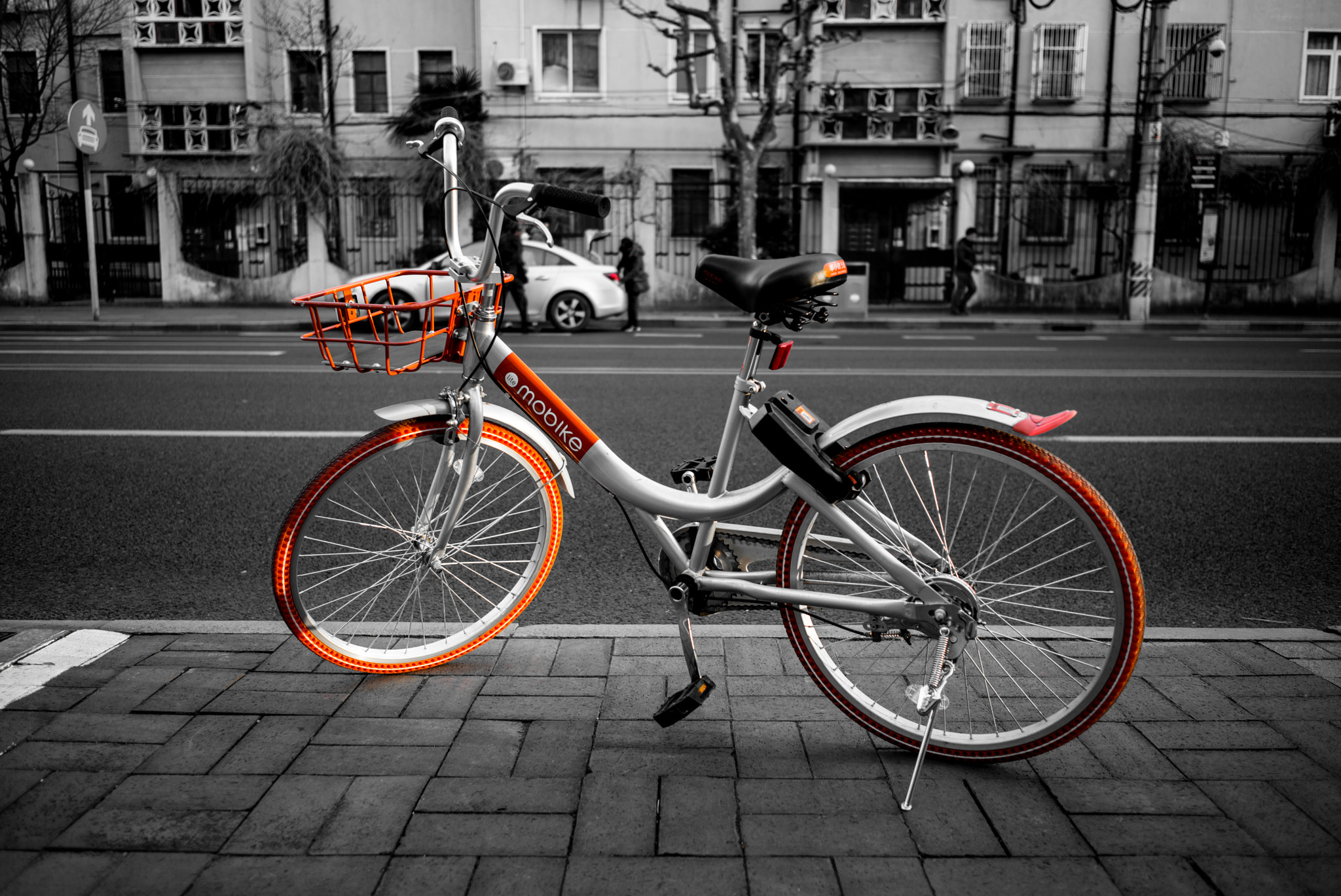 Leica M (Typ 240) + Leica Elmarit-M 28mm F2.8 ASPH sample photo. A bike in the street photography