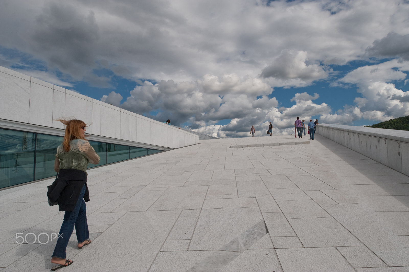 Nikon D700 + Nikon PC-E Nikkor 24mm F3.5D ED Tilt-Shift sample photo. Opera house in oslo photography