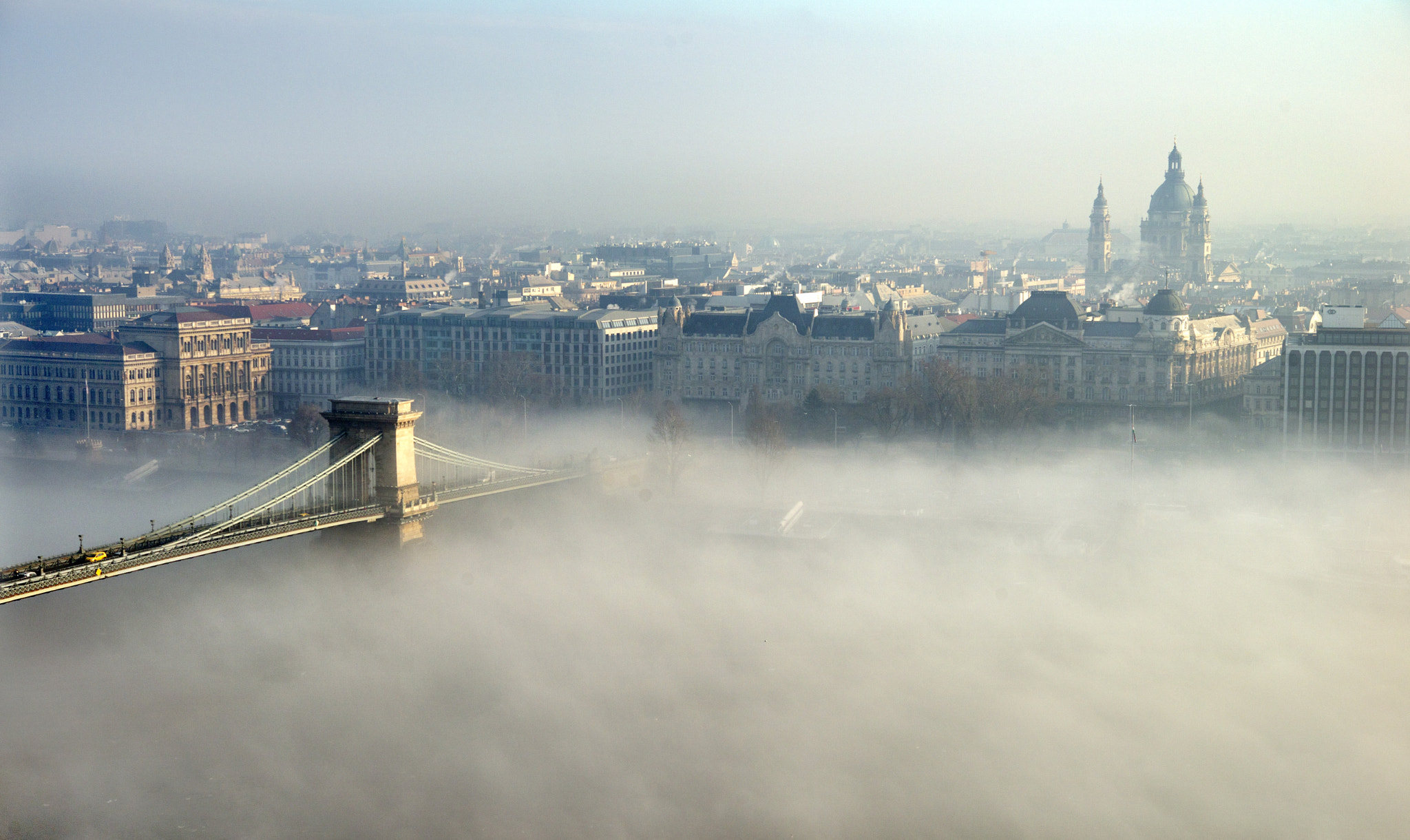 Nikon AF-S Micro-Nikkor 60mm F2.8G ED sample photo. Fog on the danube photography