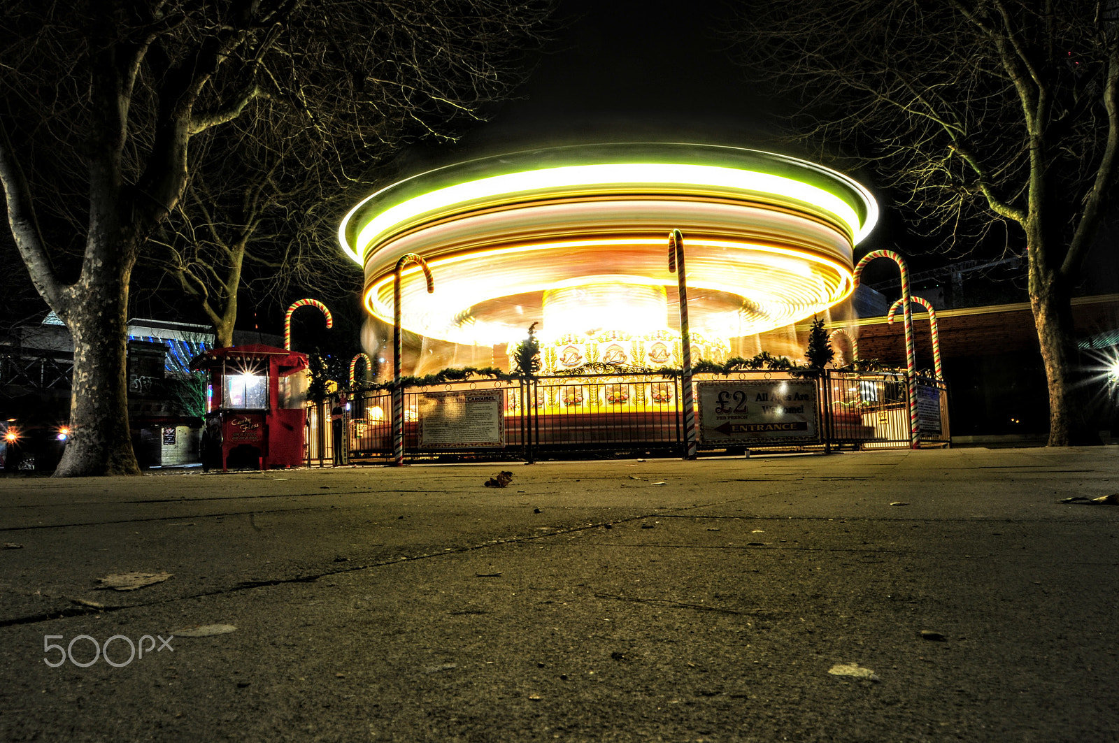 Nikon D300S sample photo. Carousel, uk photography