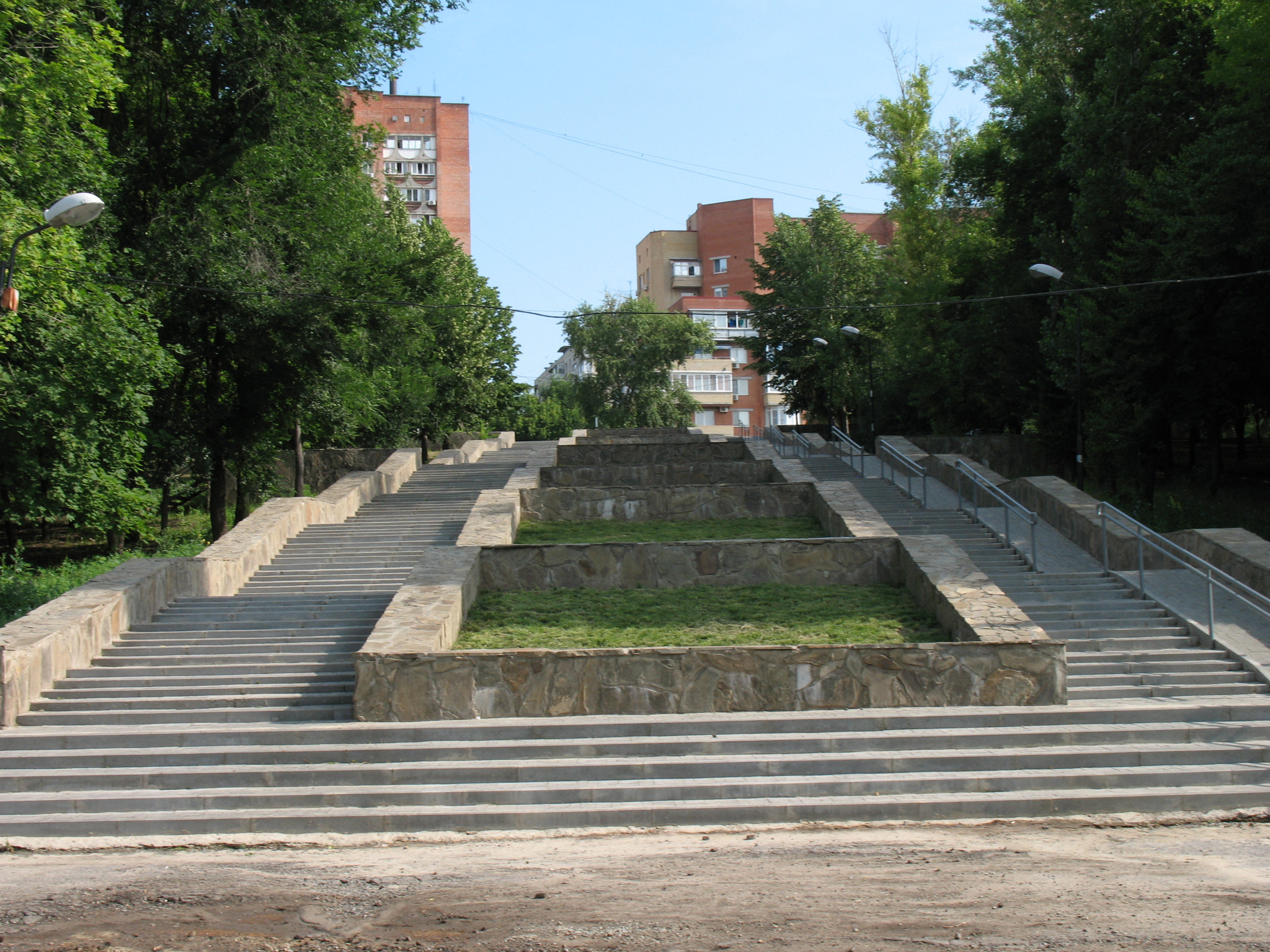 Canon POWERSHOT A630 sample photo. Stairway to the artificial sea in friendship park photography