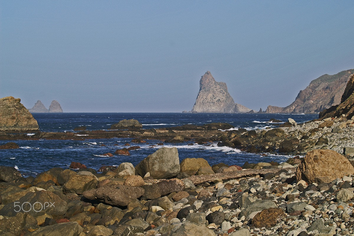 KONICA MINOLTA DYNAX 7D sample photo. Coast by tenerife photography