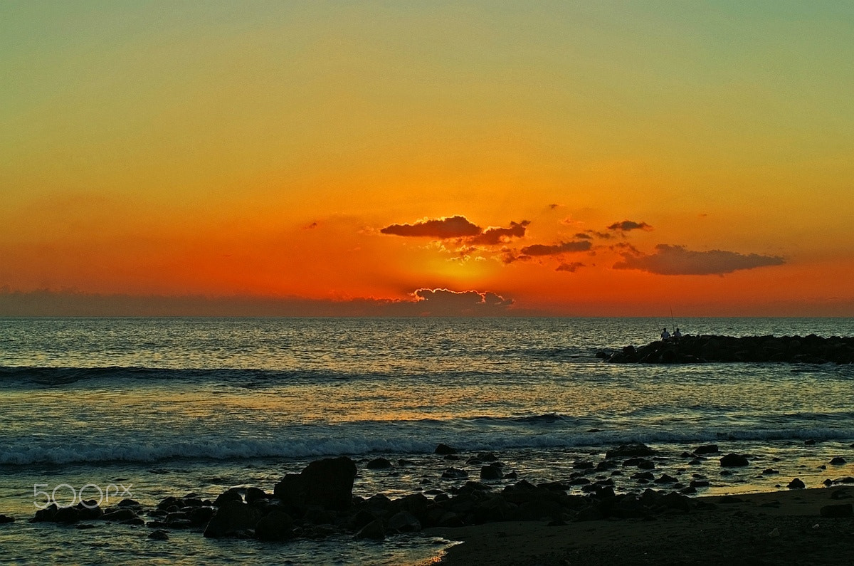 KONICA MINOLTA DYNAX 7D sample photo. Playa las americas, tenerife photography