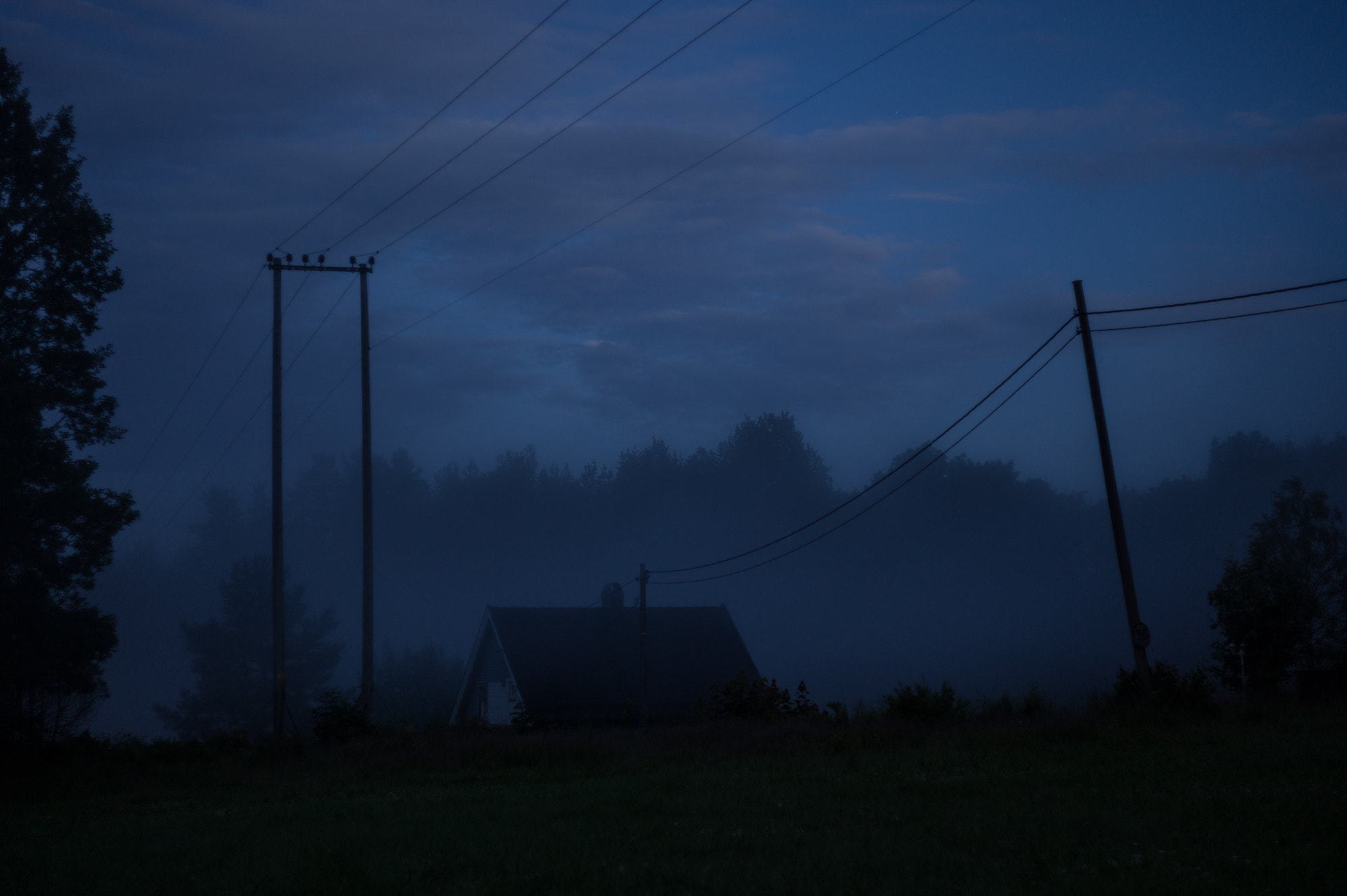 Leica M9 + Summicron-M 50mm f/2 (III) sample photo. Foggy night photography