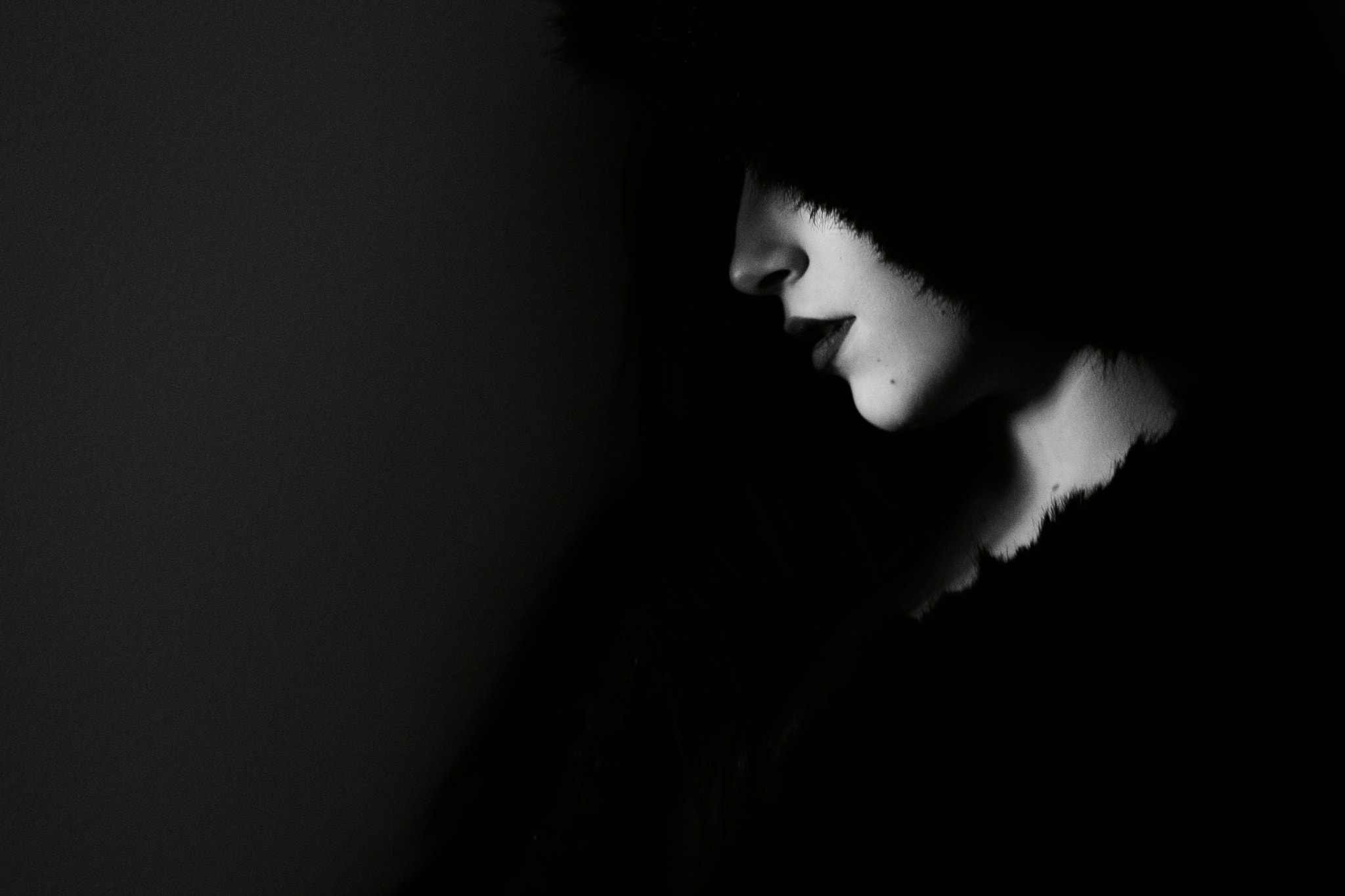 Sony a99 II + Sony 50mm F1.4 sample photo. Dark profile photography
