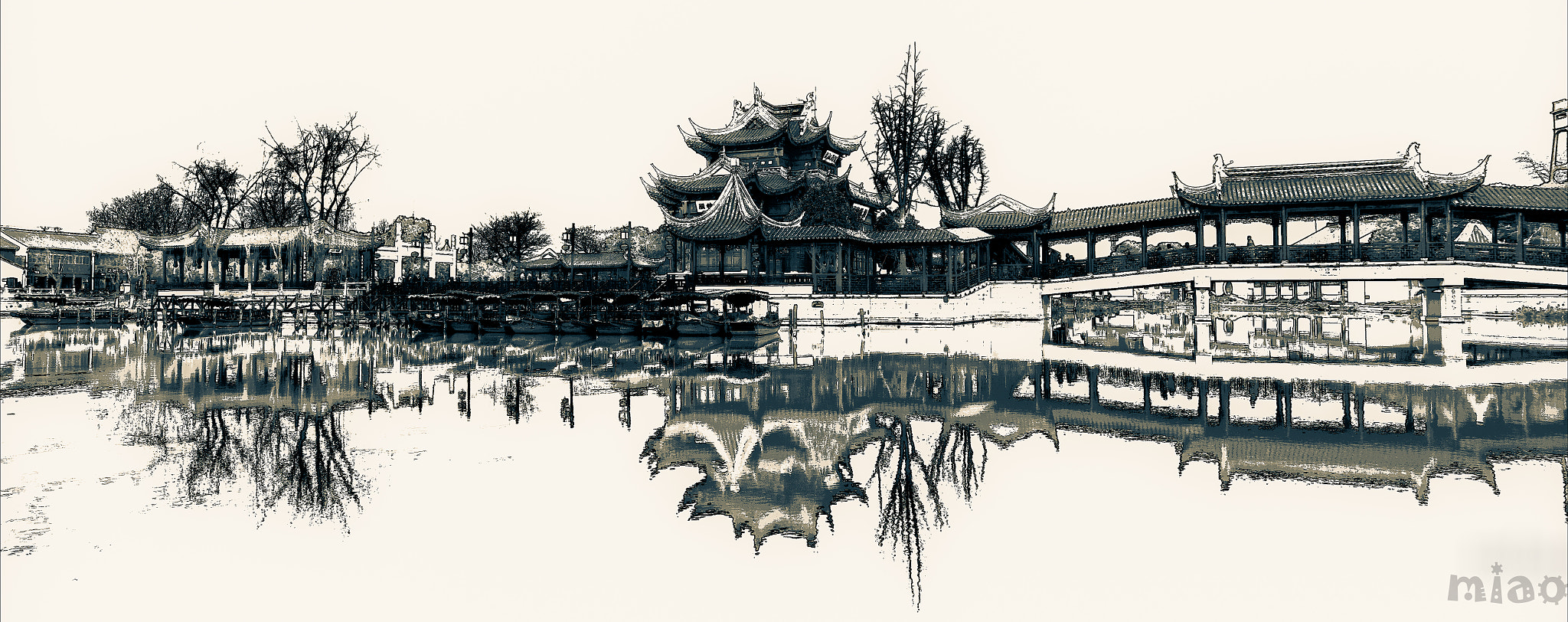 Tokina AT-X 12-28mm F4 Pro DX sample photo. Ink jiangnan photography