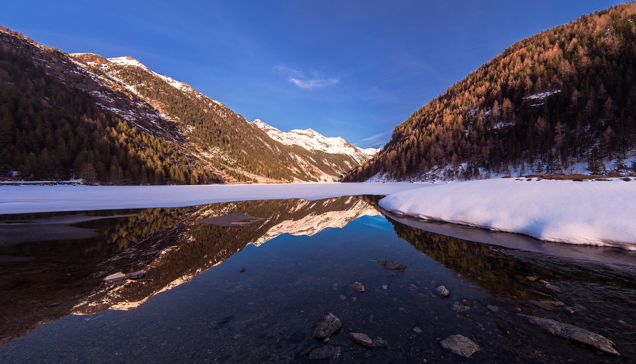 Sony ILCA-77M2 + 20mm F2.8 sample photo. Riesachsee photography