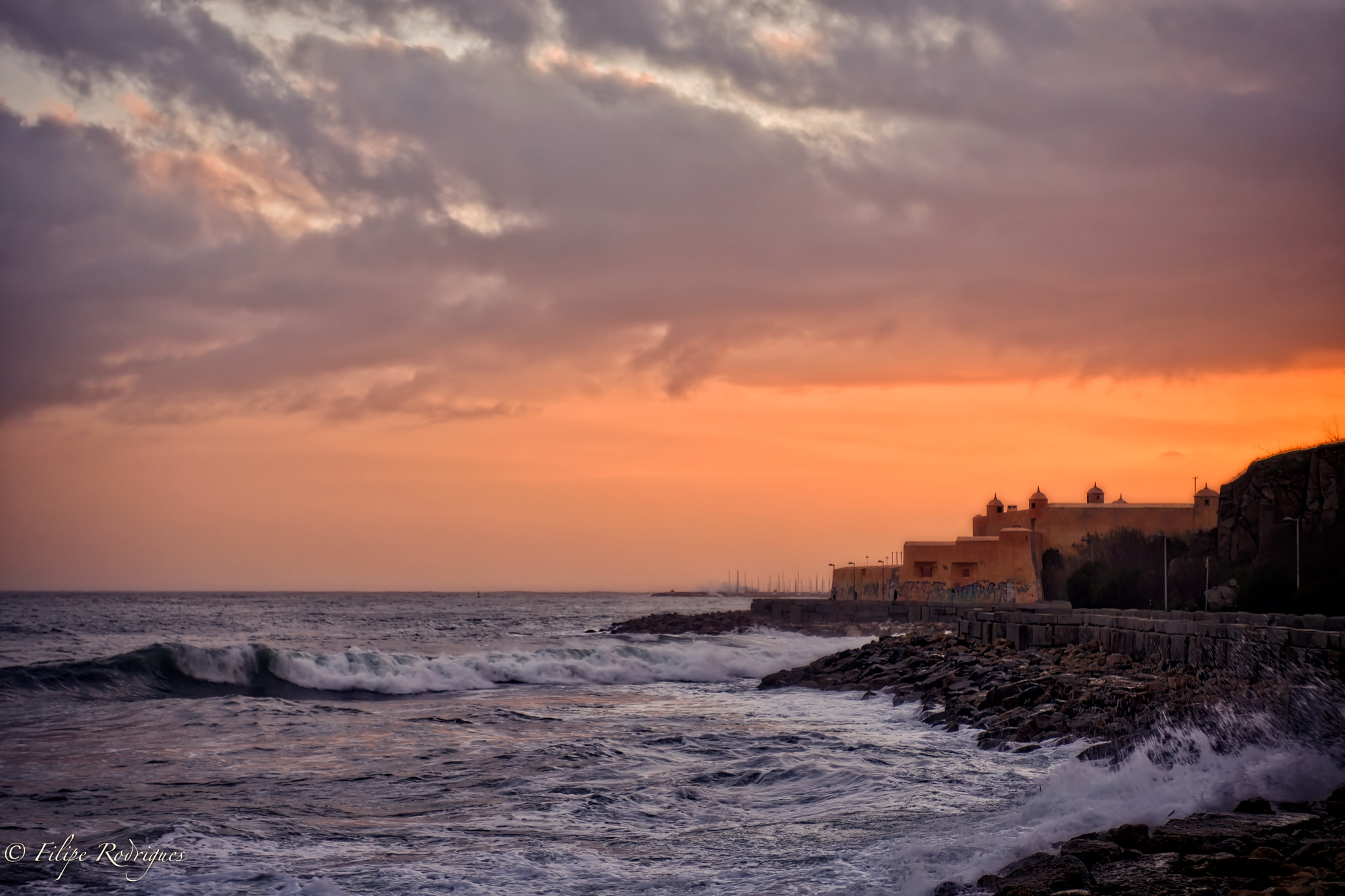 Nikon D800E + Nikon AF-S Nikkor 28-70mm F2.8 ED-IF sample photo. Oeiras coast ii photography