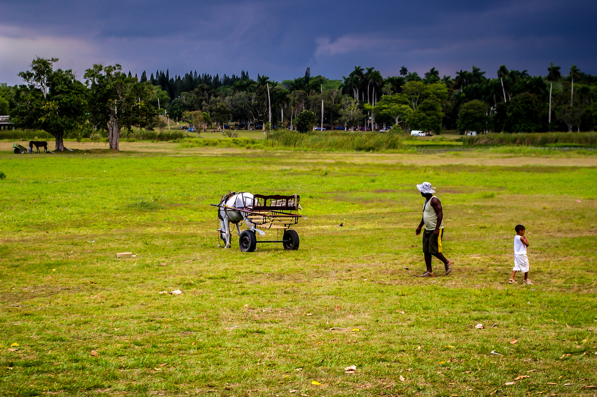 Pentax K100D Super sample photo. Lenin park (la havane-cuba) photography