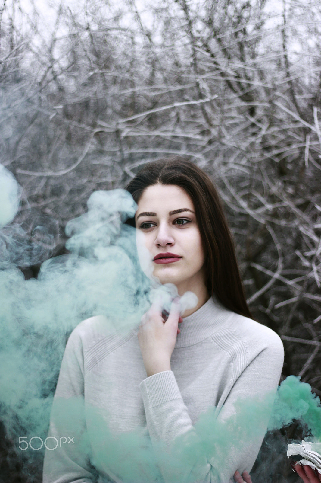 Canon EOS 600D (Rebel EOS T3i / EOS Kiss X5) sample photo. Smoke bomb photography
