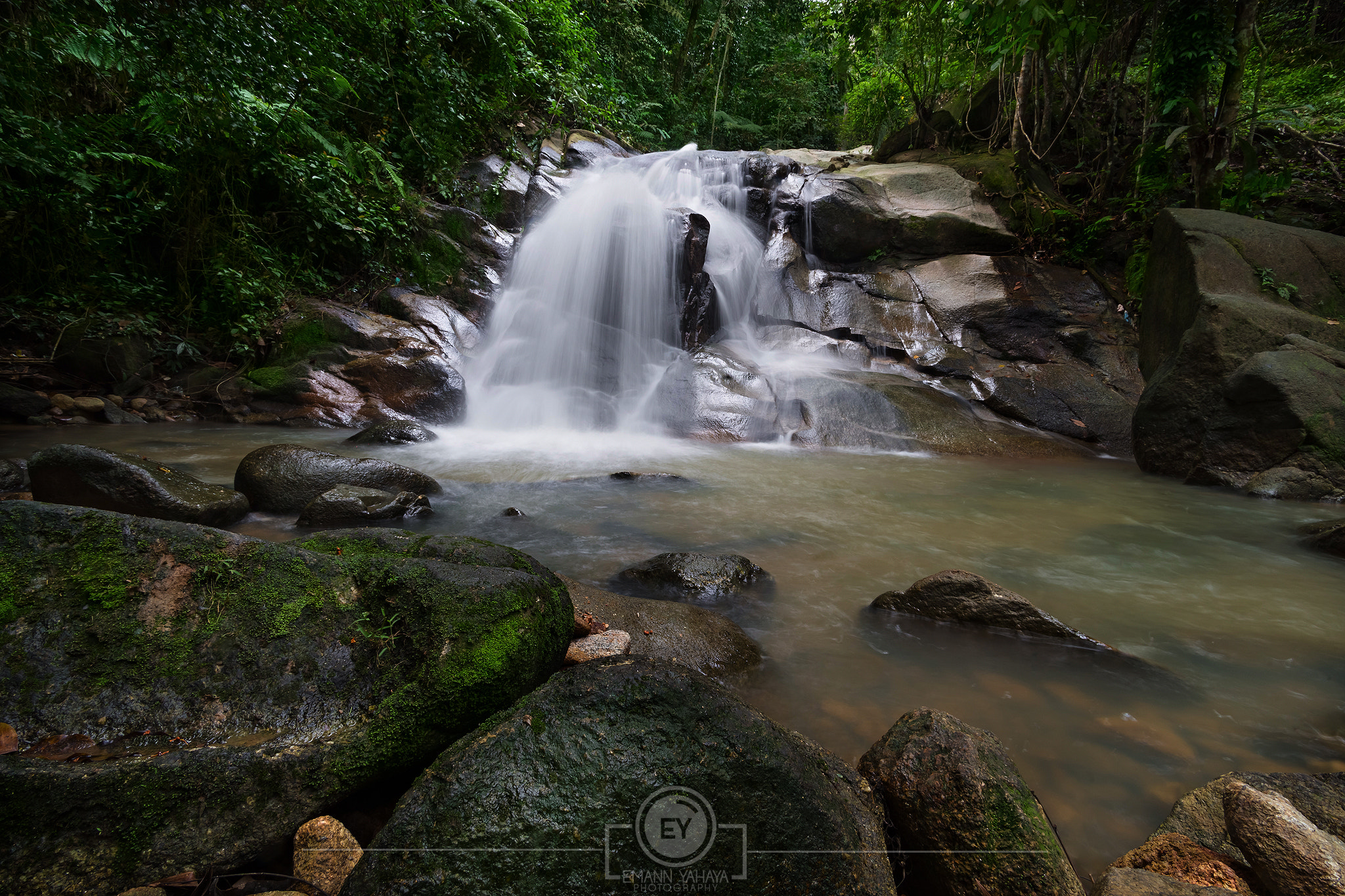 Sony a99 II sample photo. Junjong waterfall, kulim, kedah photography