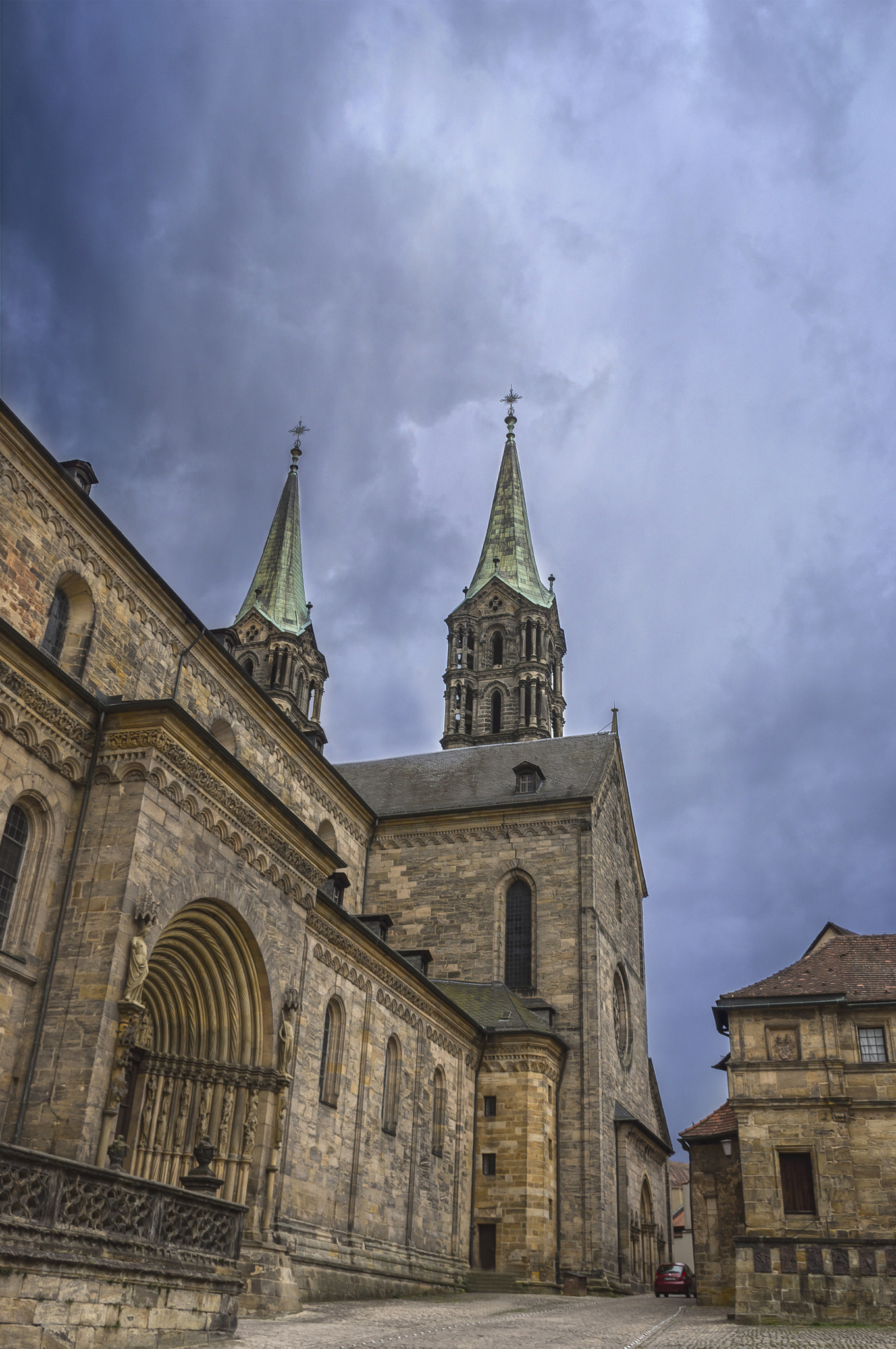 Sony Alpha DSLR-A580 + Sony DT 18-70mm F3.5-5.6 sample photo. Cathedral ( bamberg) photography