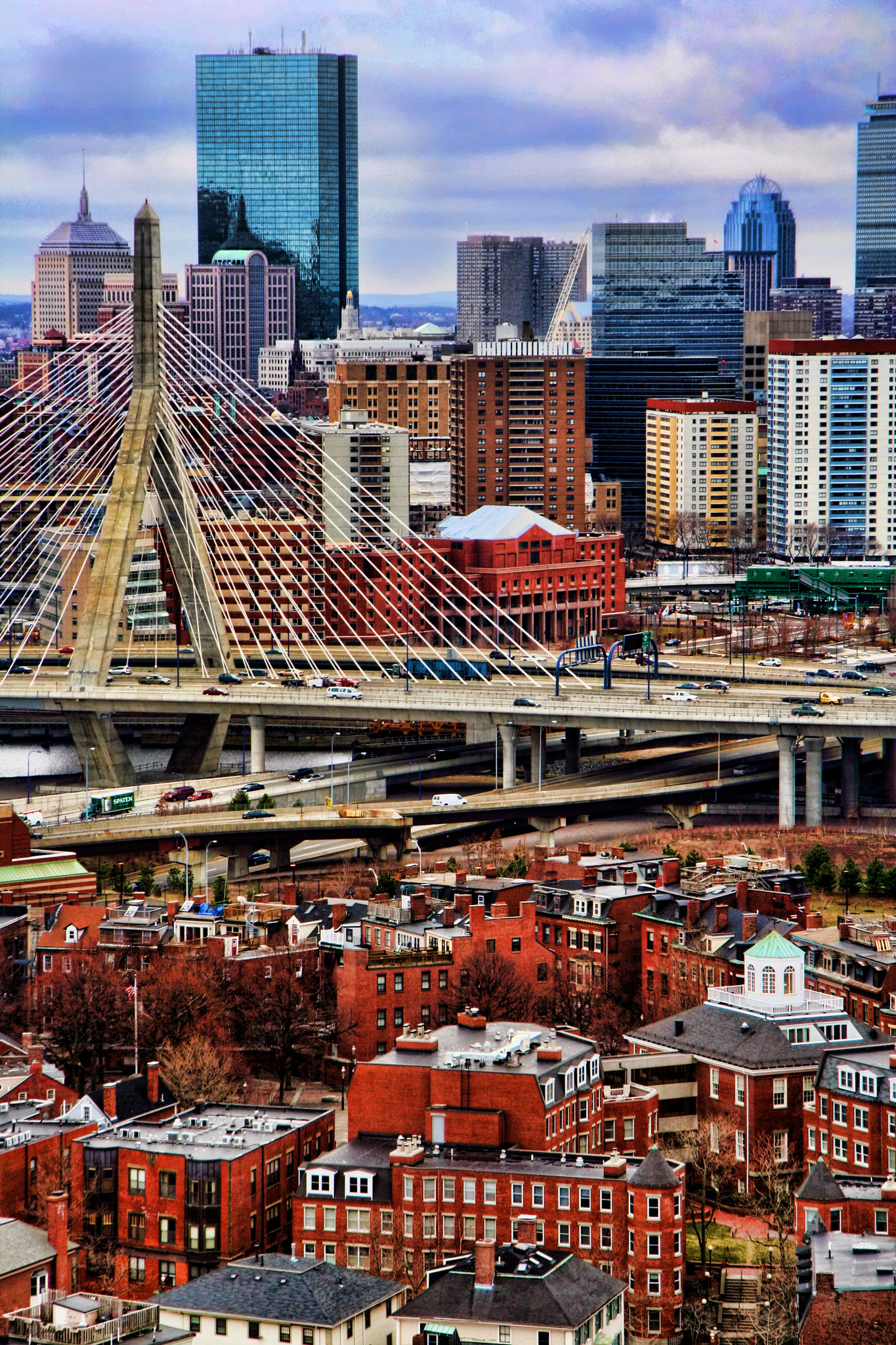 Canon EF-S 17-85mm F4-5.6 IS USM sample photo. Boston skyline photography