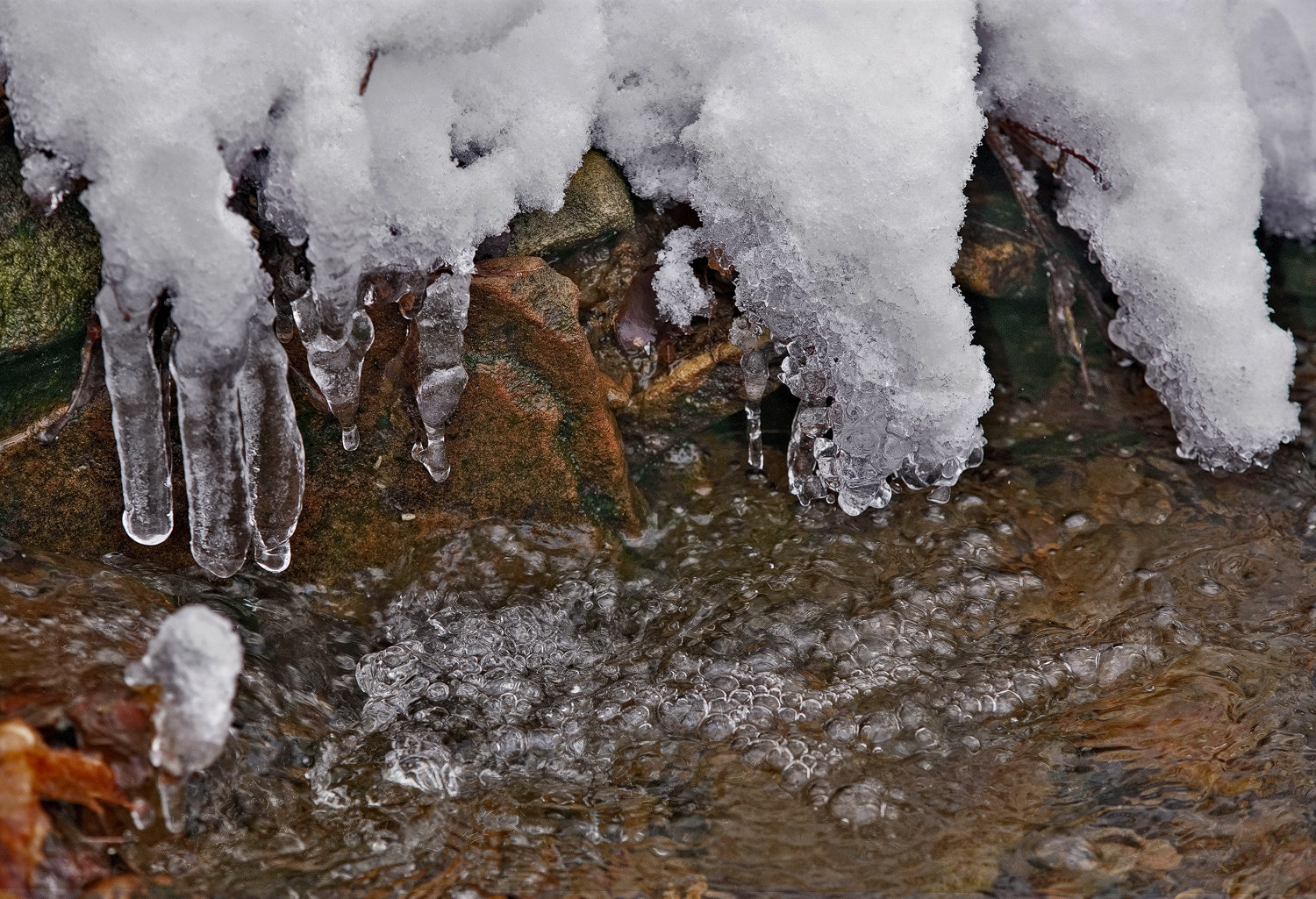 70-200mm F2.8 G SSM OSS II sample photo. Fingers of ice photography