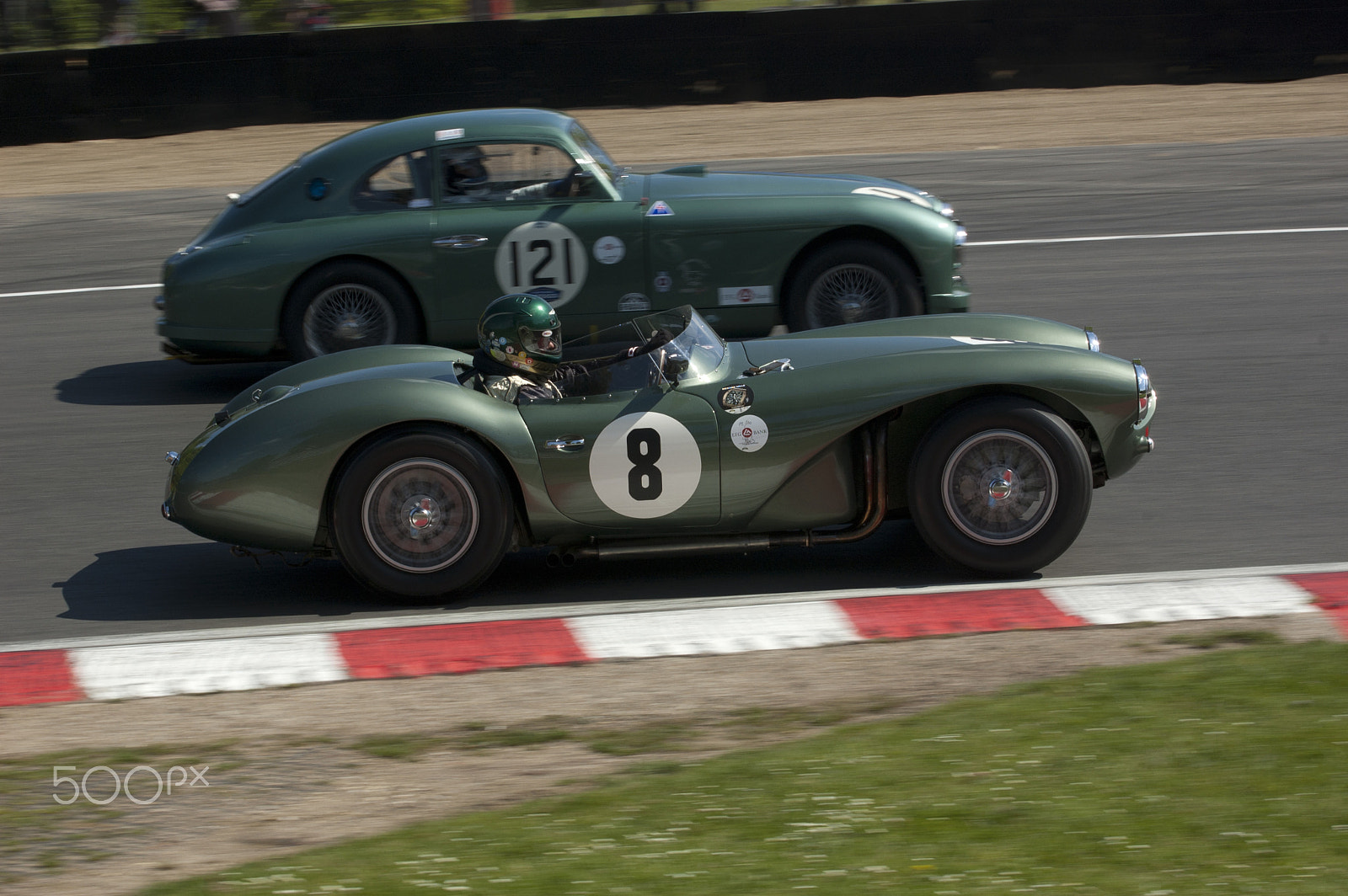 Nikon D40 sample photo. Classic astons at brands hatch photography
