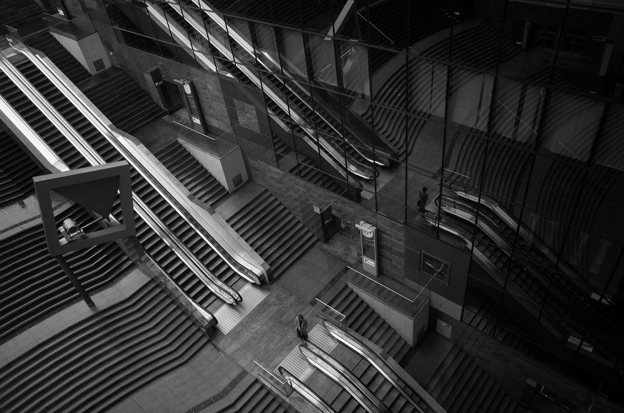 Ricoh GR + GR Lens sample photo. Kyoto station (京都駅) photography