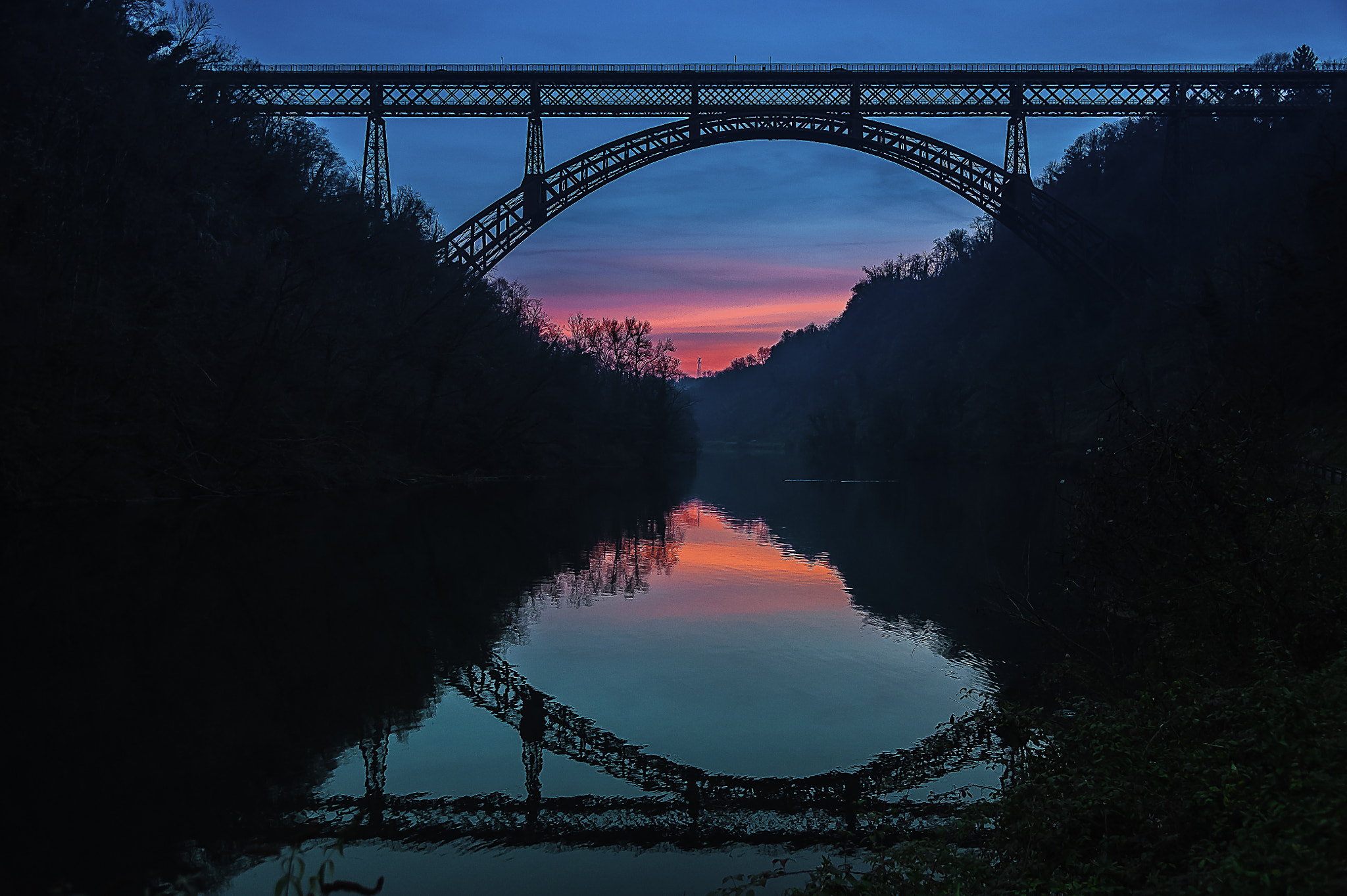 Nikon D3 sample photo. Ponte di paderno photography