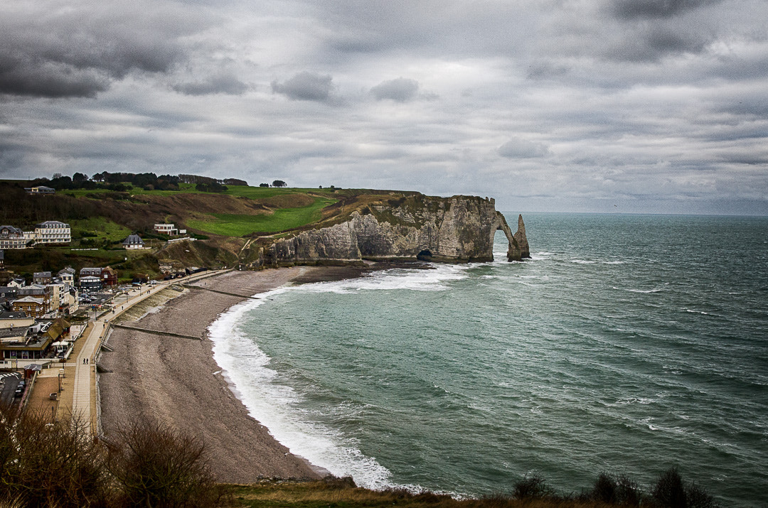 Nikon AF-S Nikkor 200-400mm F4G ED-IF VR sample photo. Cliffs etretat photography