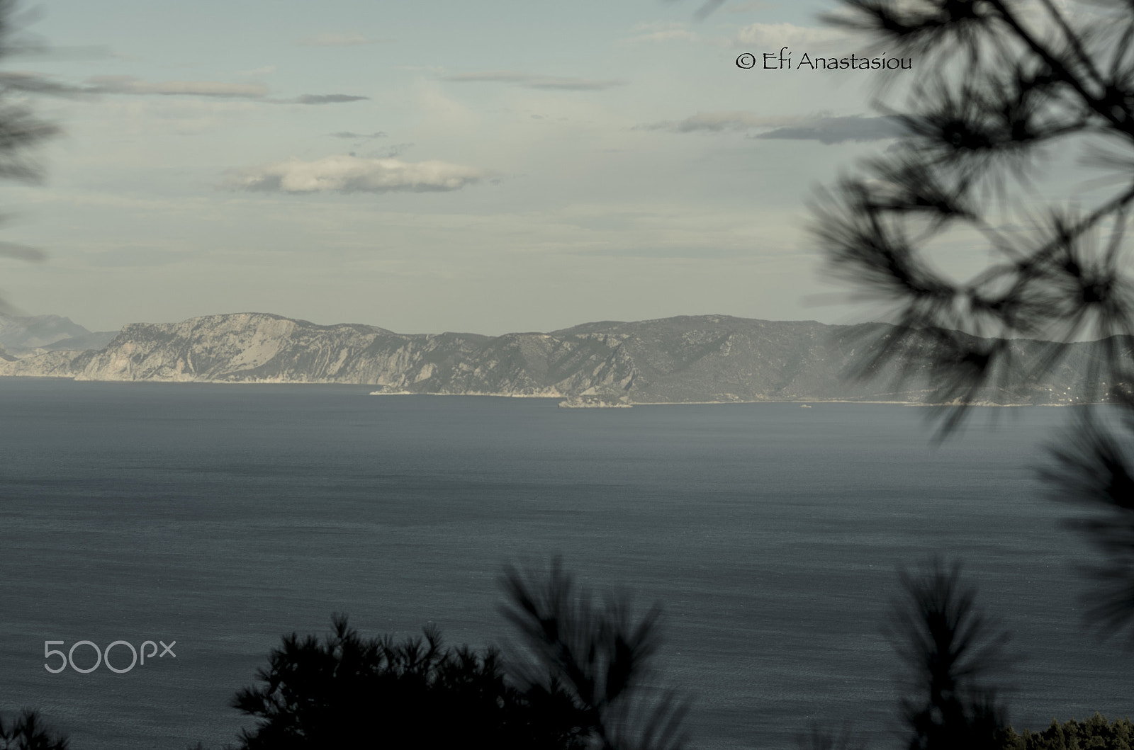 Sigma 70-300mm F4-5.6 APO DG Macro sample photo. Alonissos view photography