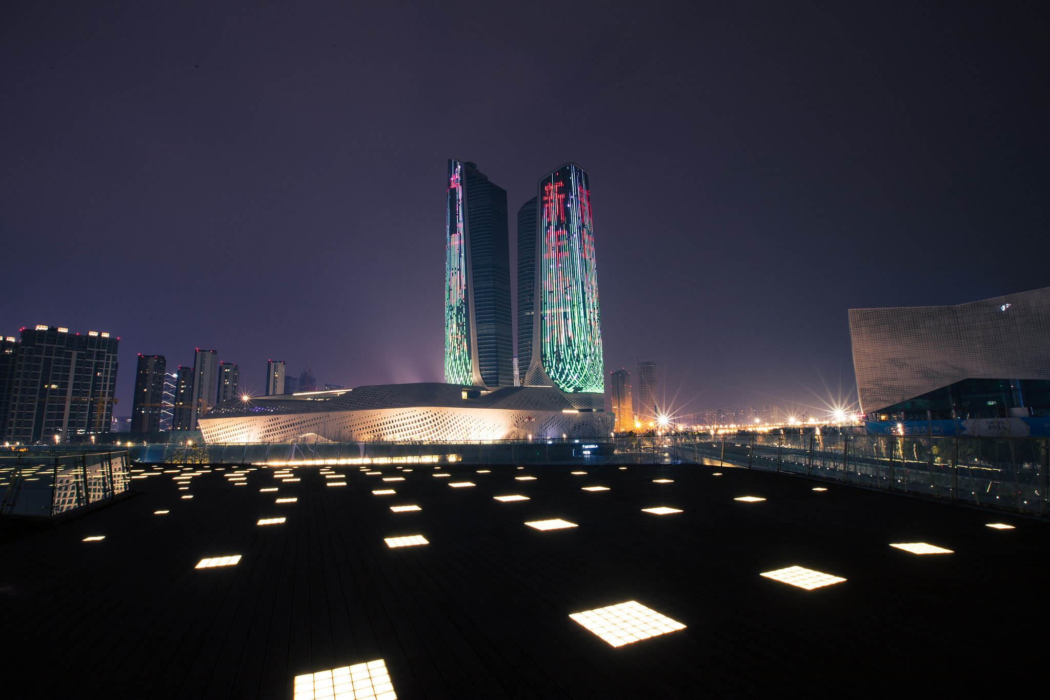 Canon EF 16-35mm F2.8L II USM sample photo. Nanjing international youth cultural centre photography
